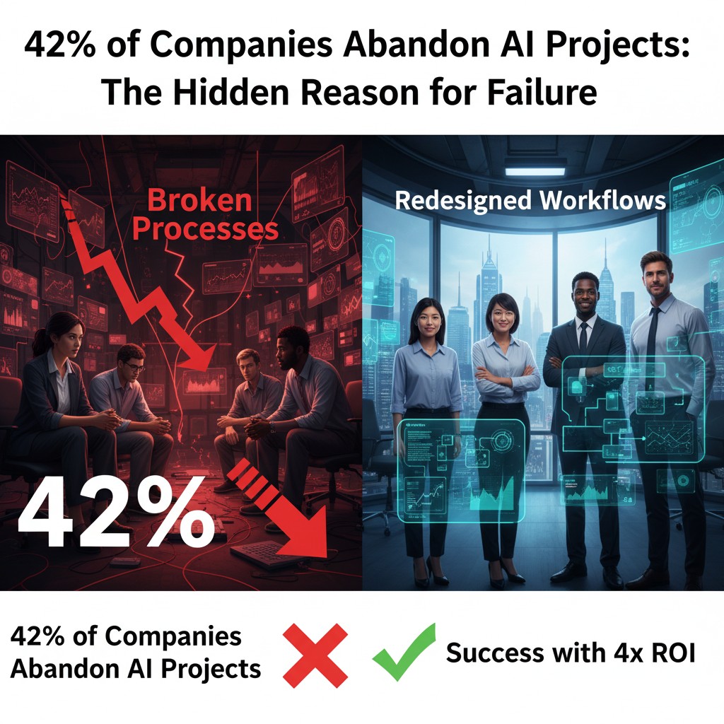 Why 42% of Companies Are Abandoning... - Permasize AI Forge | Facebook