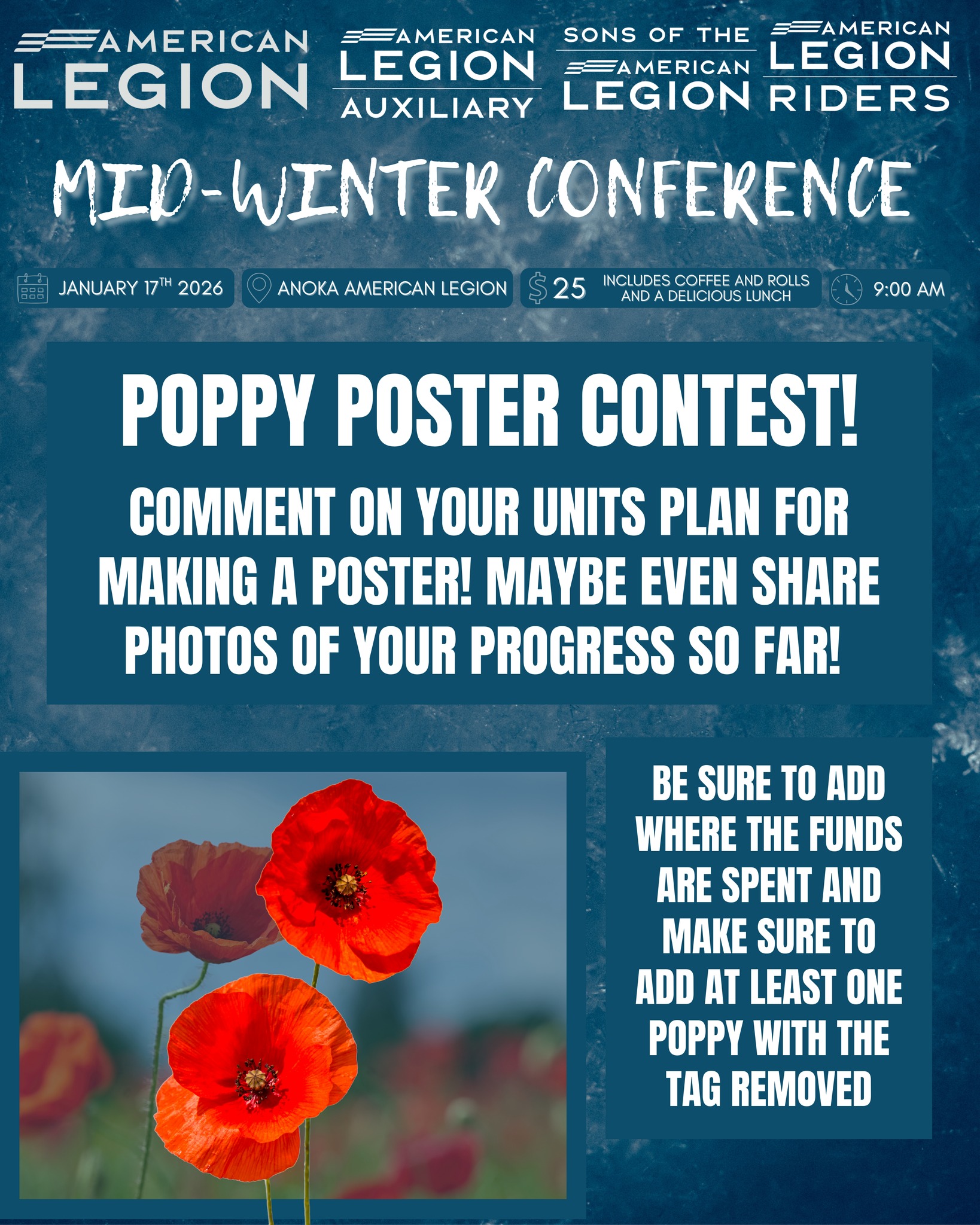 🌺 POPPY POSTER CONTEST 🌺... - 10th District Auxiliary of MN | Facebook