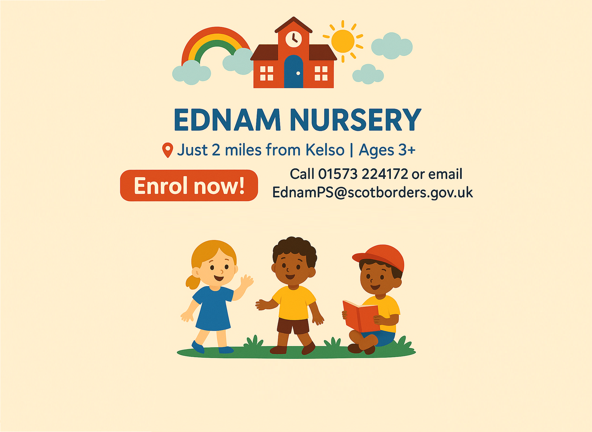 Hello Ednam Nursery | Kelso