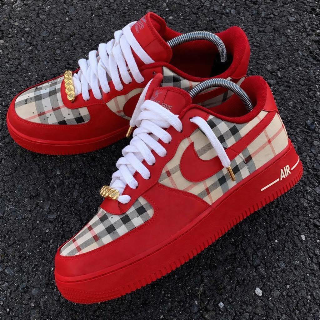 Nike Air Force 1 “Burberry Teal”🩵🤍🔥
