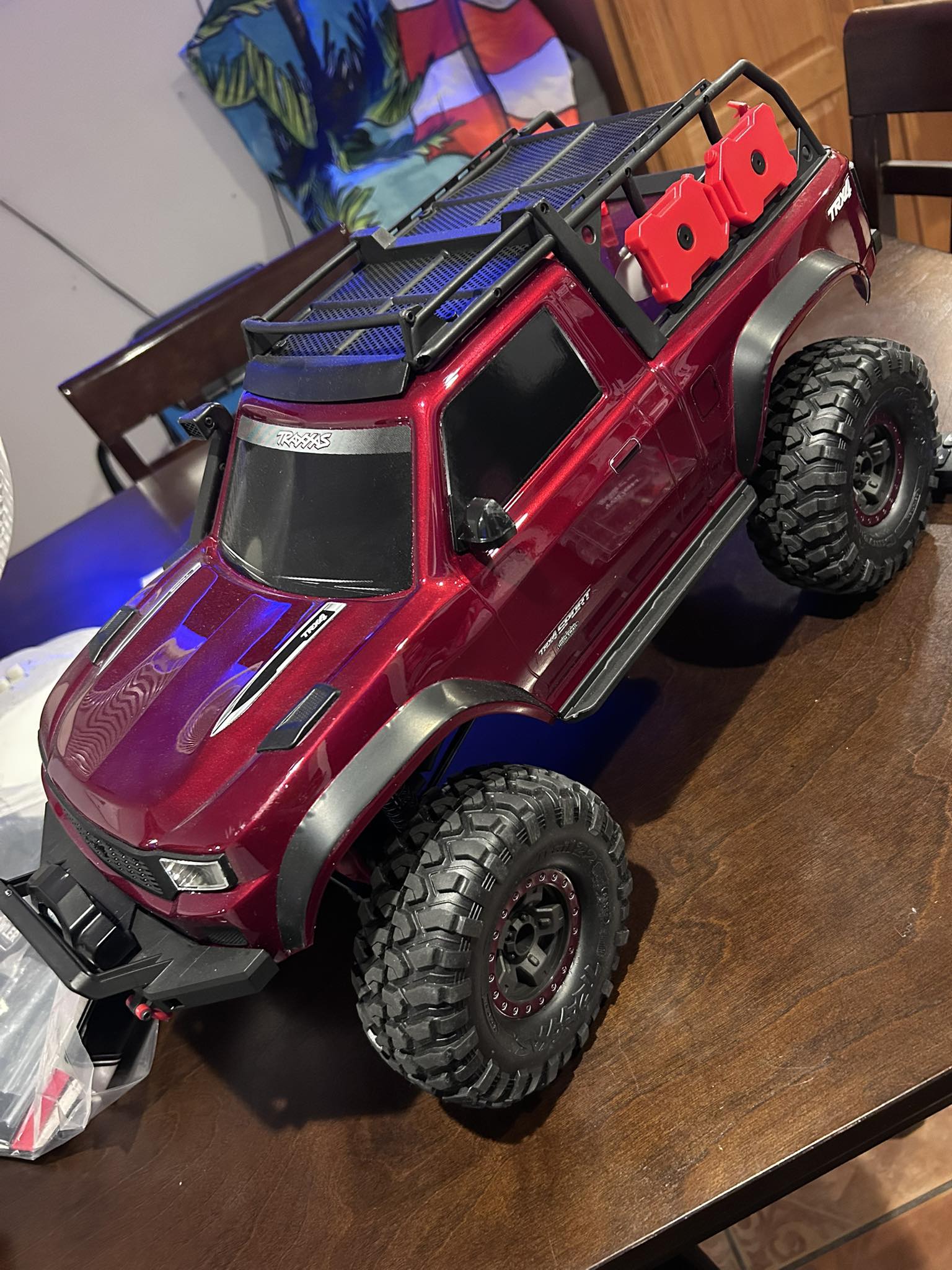 KYX Racing Metal Mini Stairs Ladder DIY Upgrades Parts Accessories For RC Crawler Car Traxxas TRX4 TRX 4 Axial SCX10 II D90