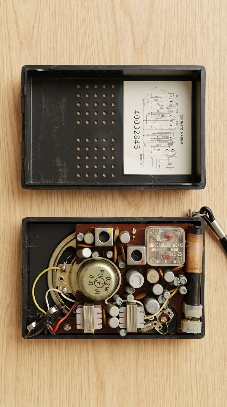 1961 Arlington V60A 6-transistor Japanese pocket radio
