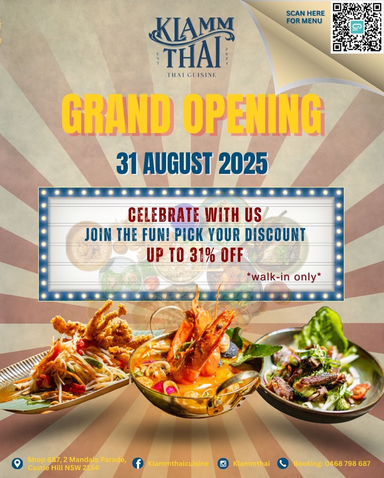 Klamm Thai Cuisine | Sydney NSW