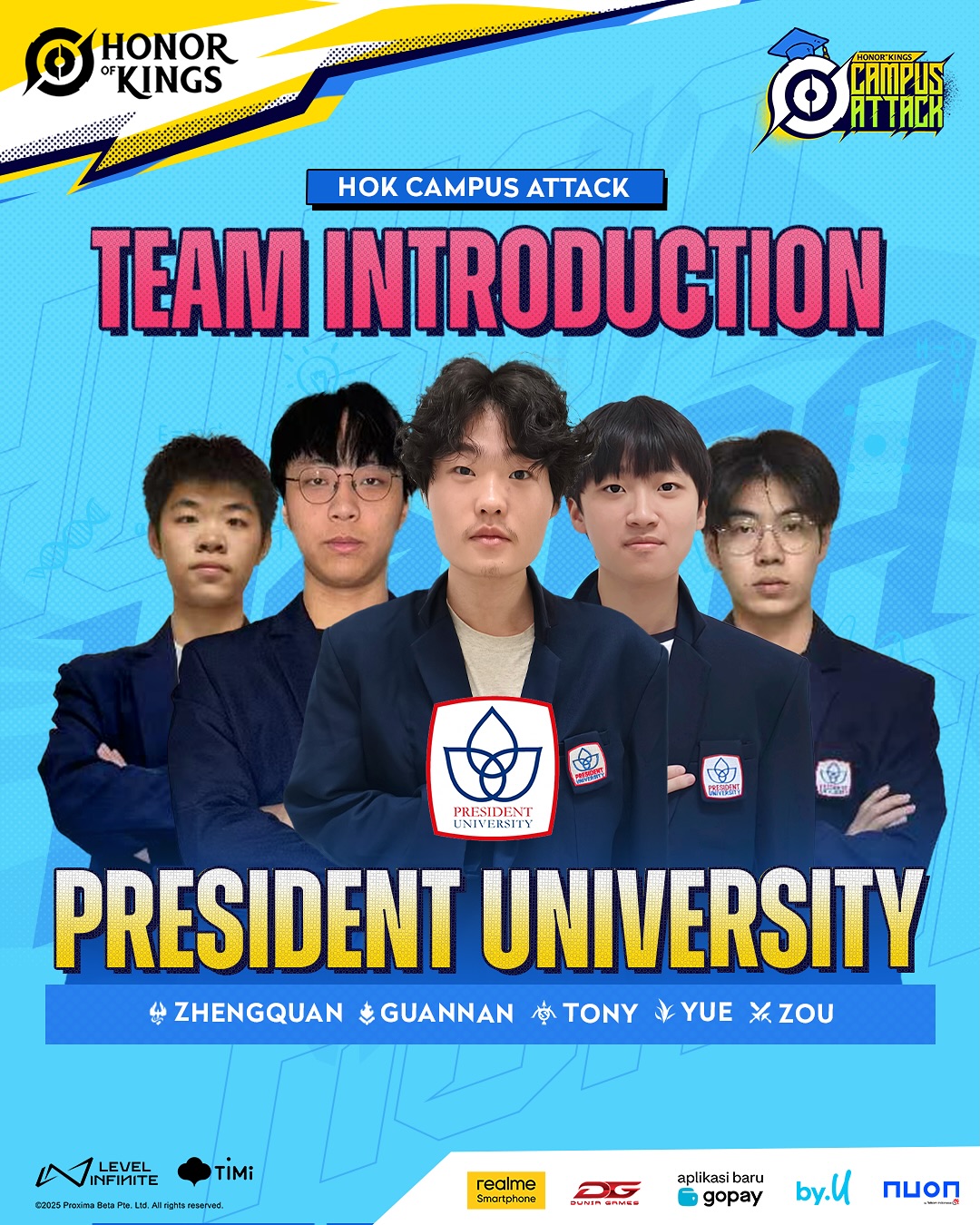 TOP 8 TEAM INTRODUCTION ... - Honor of Kings Esports ID | Facebook