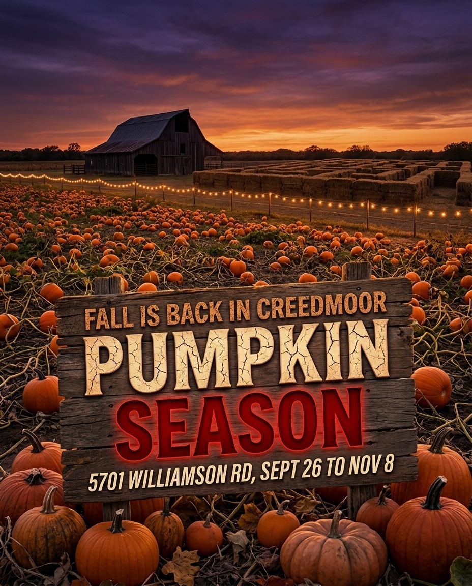 Mama Mary's Farm in Creedmoor, Austin: 2026 fall season activities