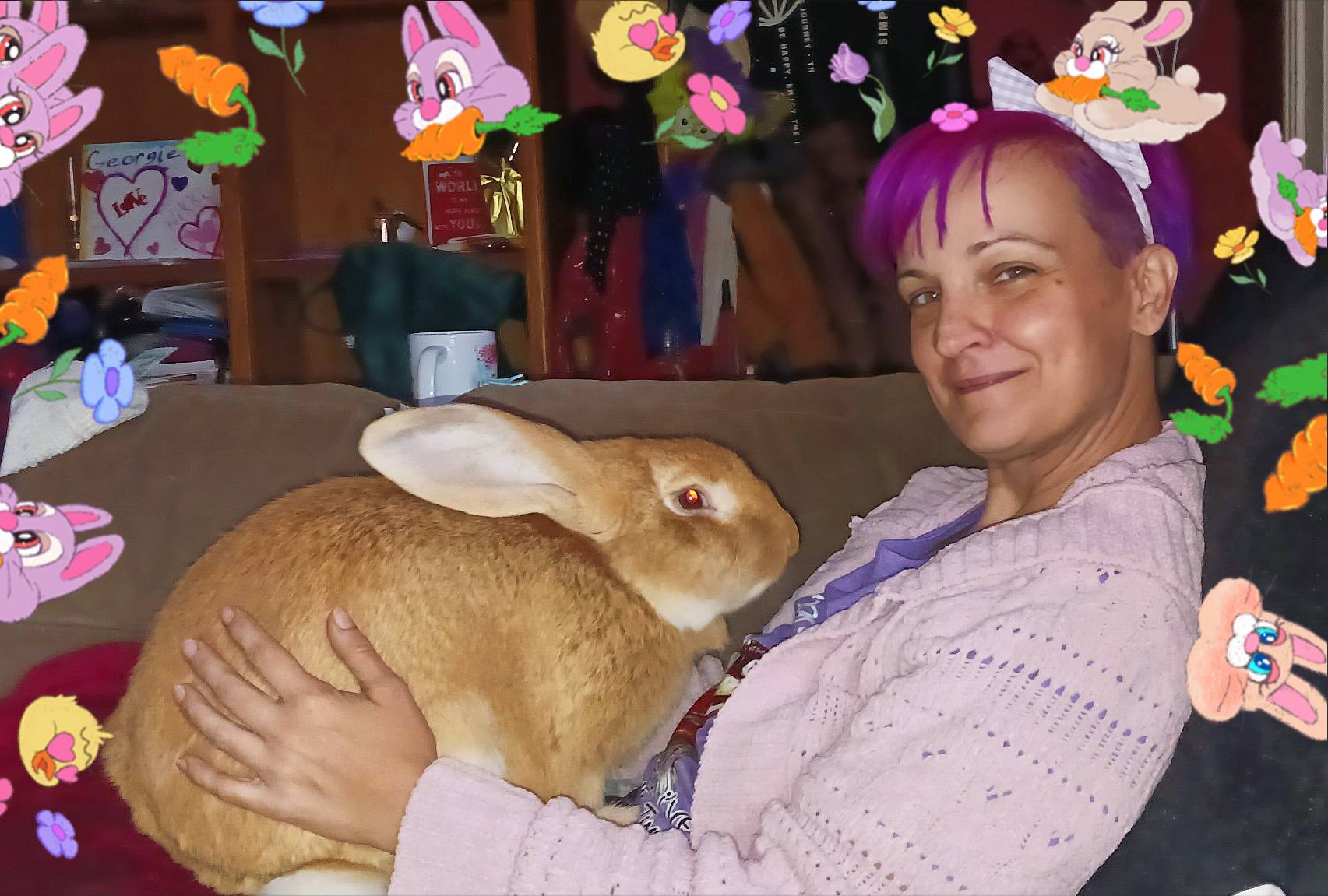 Did you know that this giant scary rabbit is called Oh