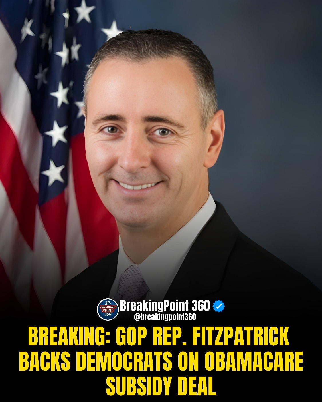 BreakingPoint - BREAKING: Rep. Brian Fitzpatrick has SIDED WITH ...