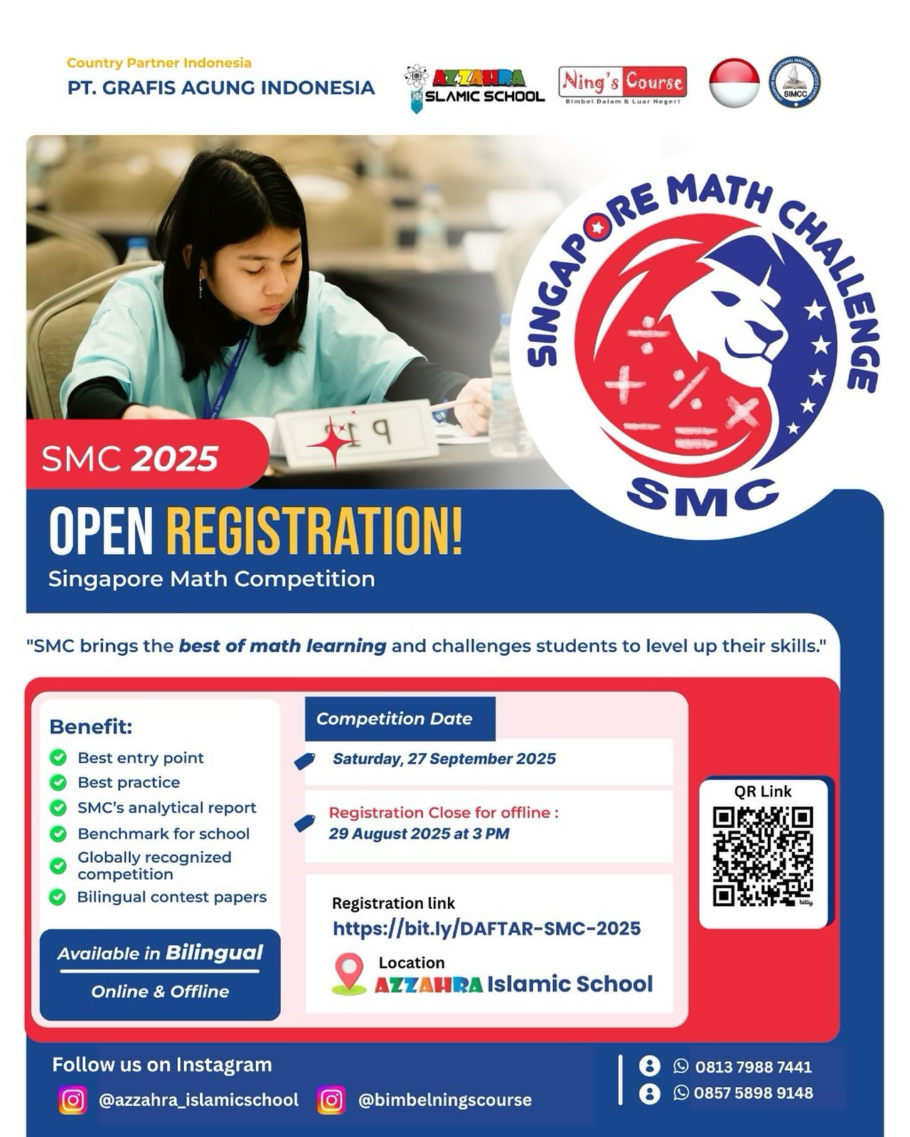 Sekolah - 𝐒𝐌𝐂 𝟐𝟎𝟐5 𝐑𝐄𝐆𝐈𝐒𝐓𝐑𝐀𝐓𝐈𝐎𝐍 𝐈𝐒 𝐍𝐎𝐖 𝐎𝐏𝐄𝐍! 🥳 For Grade 1 to 11 Ready ...