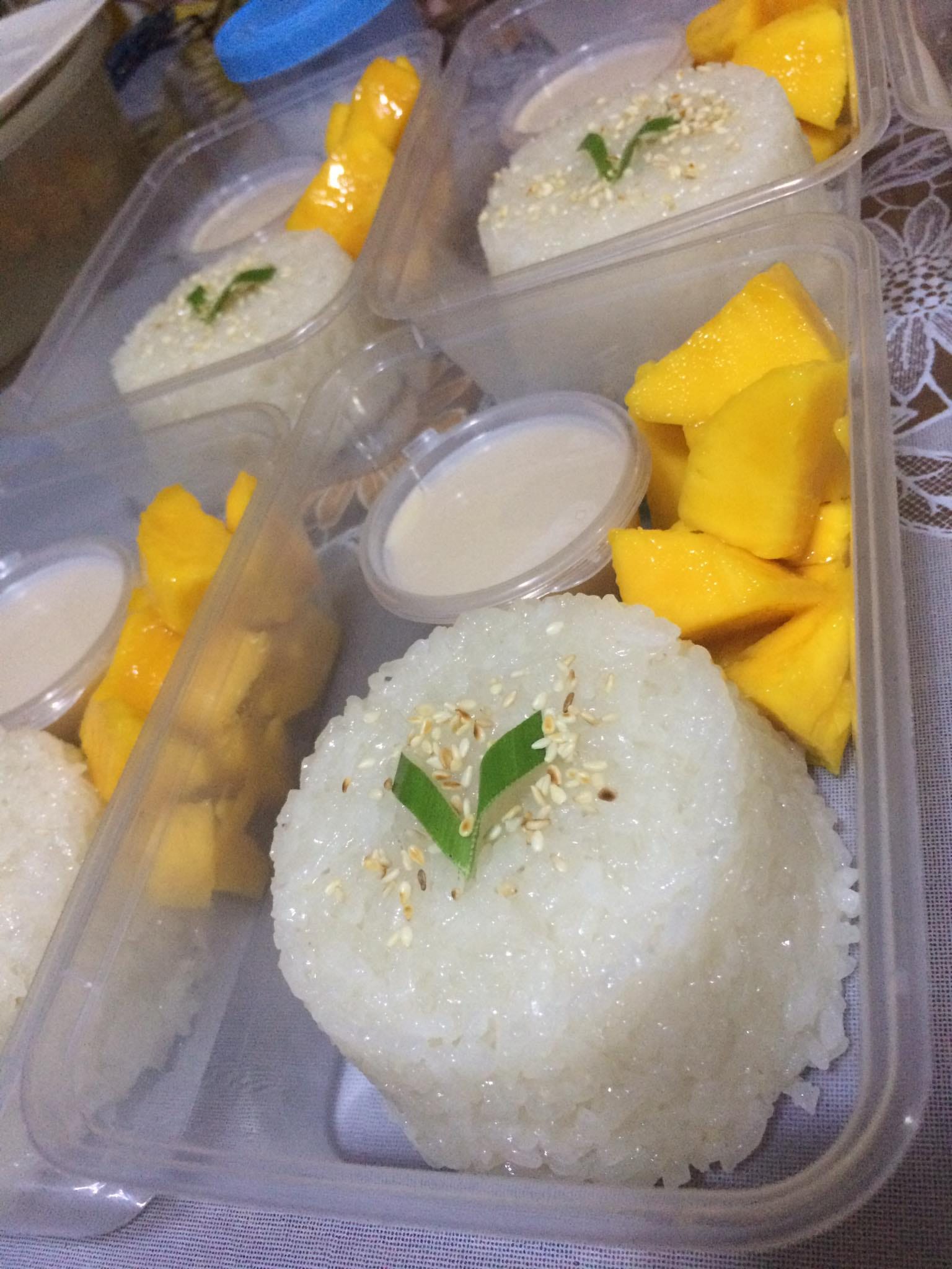 Juju's Mango Sticky Rice added... - Juju's Mango Sticky Rice