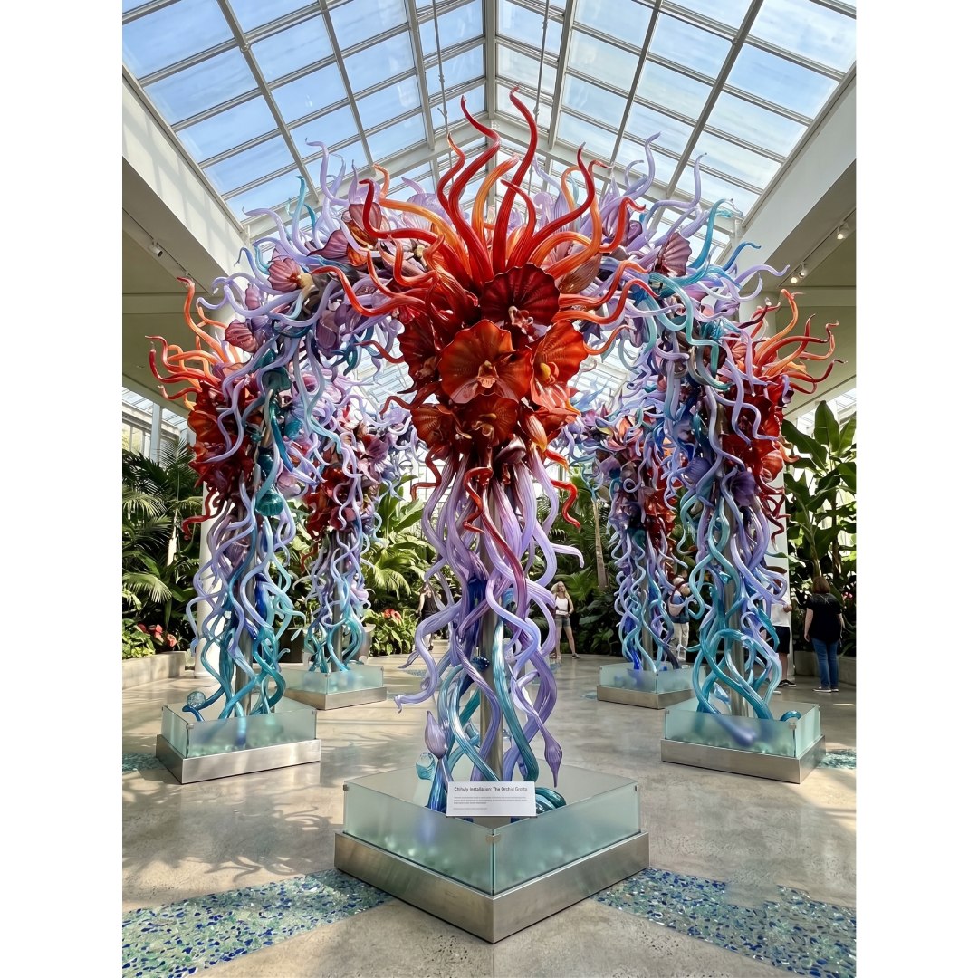Chihuly has redefined the conservatory or botanical garden
