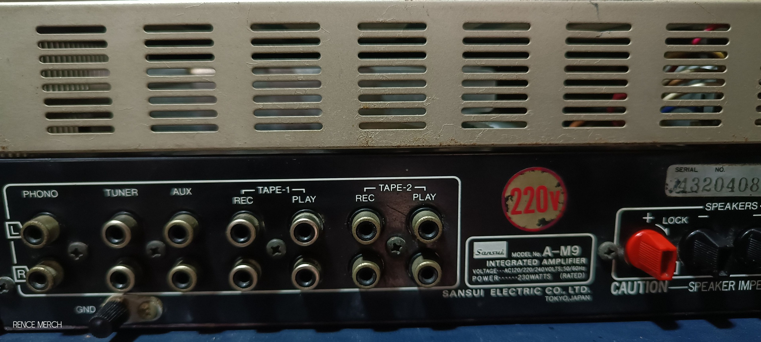 SANSUI JAPAN A-M9 / DC SERVO INTEGRATED AMPLIFIER HEAVY 230watts