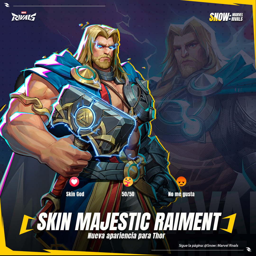 NUEVA APARIENCIA THOR Se confirma... - Snow: Marvel Rivals | Facebook