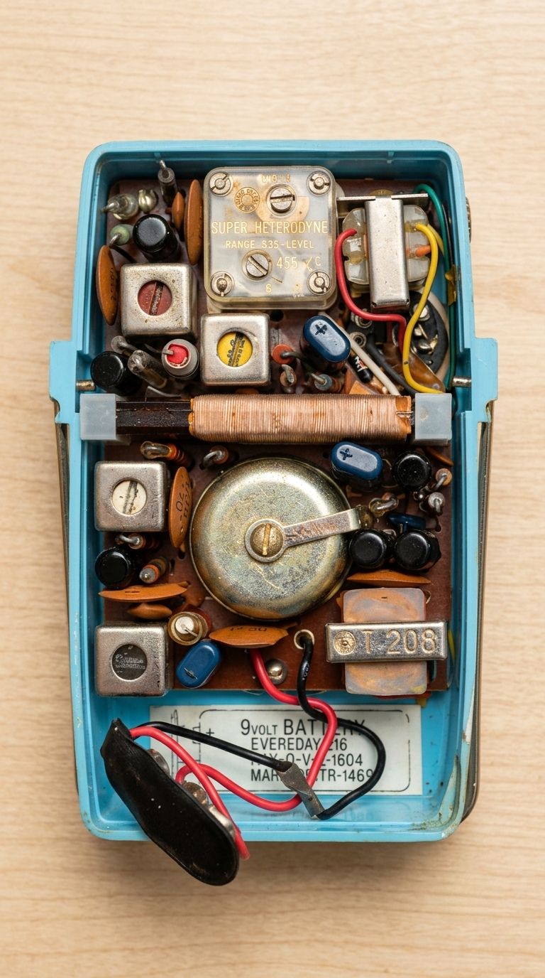 1961 Arlington V60A 6-transistor Japanese pocket radio