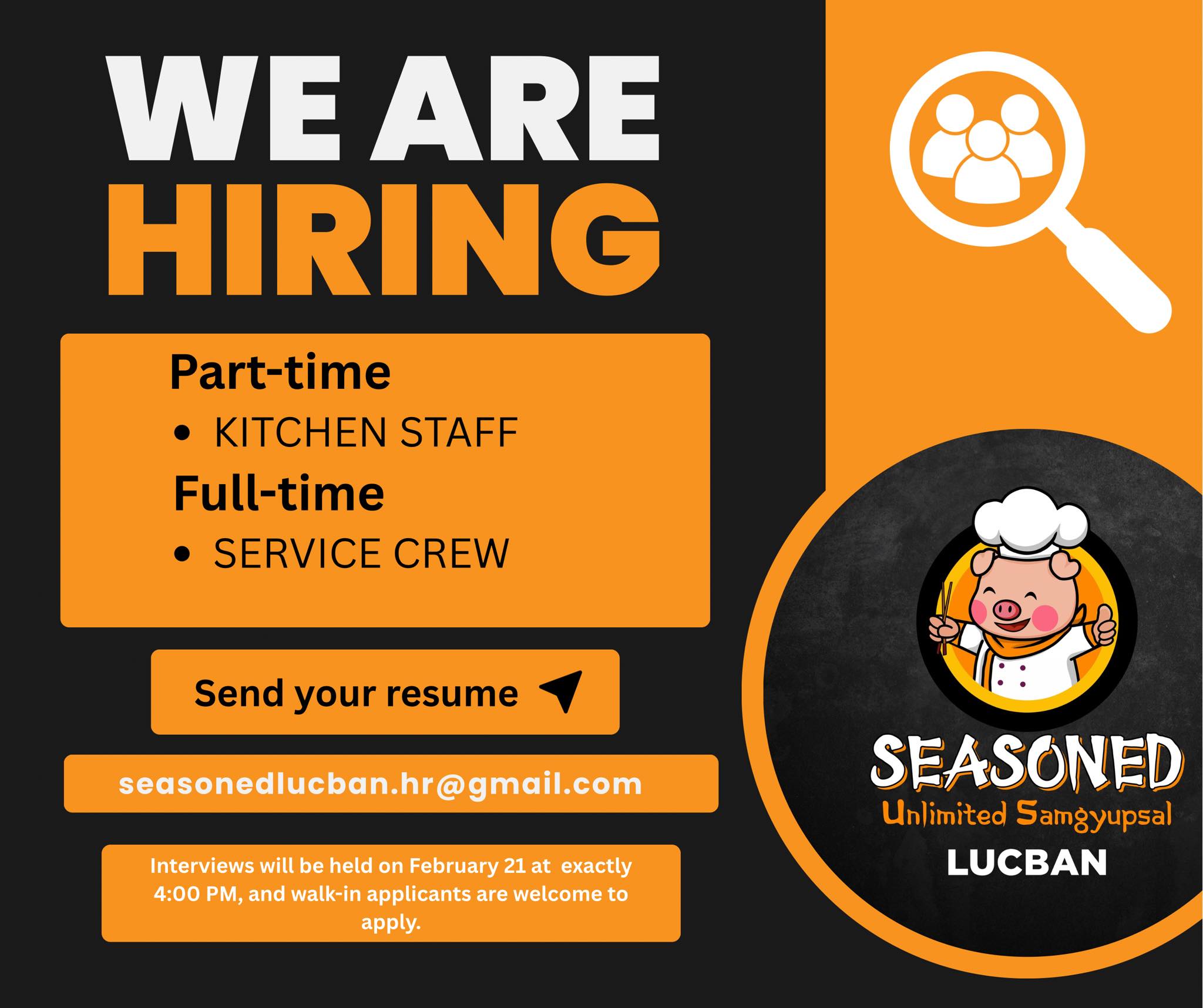 WE ARE... - Seasoned Unlimited Samgyupsal- Lucban, Quezon | Facebook