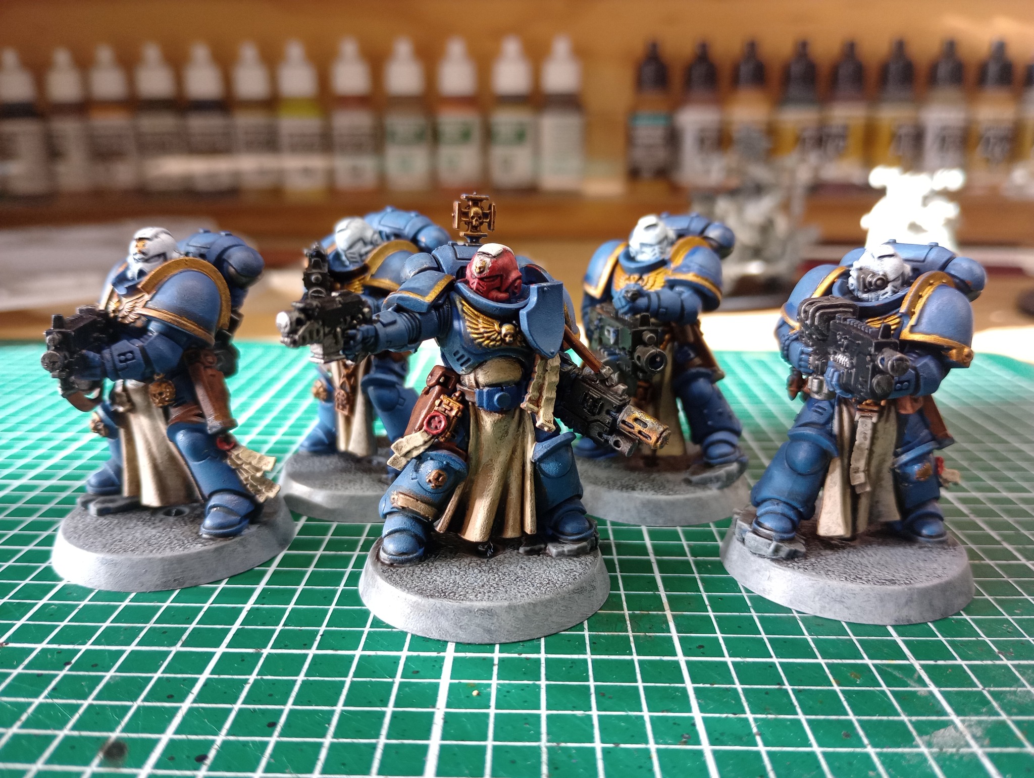 Ultramarines sternguard veterans model completion