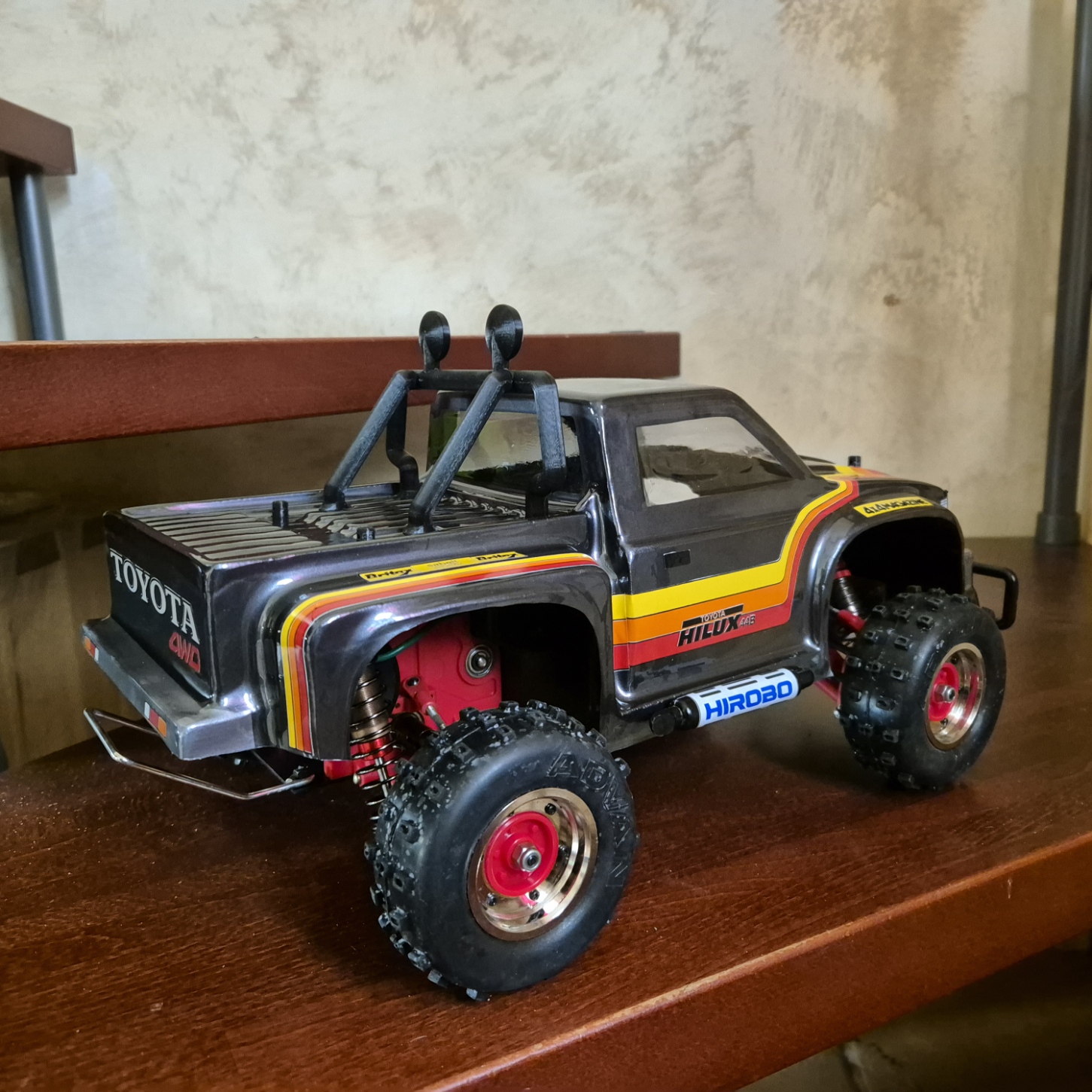 Hirobo Hilux 44B The first car of the 44B project is finished