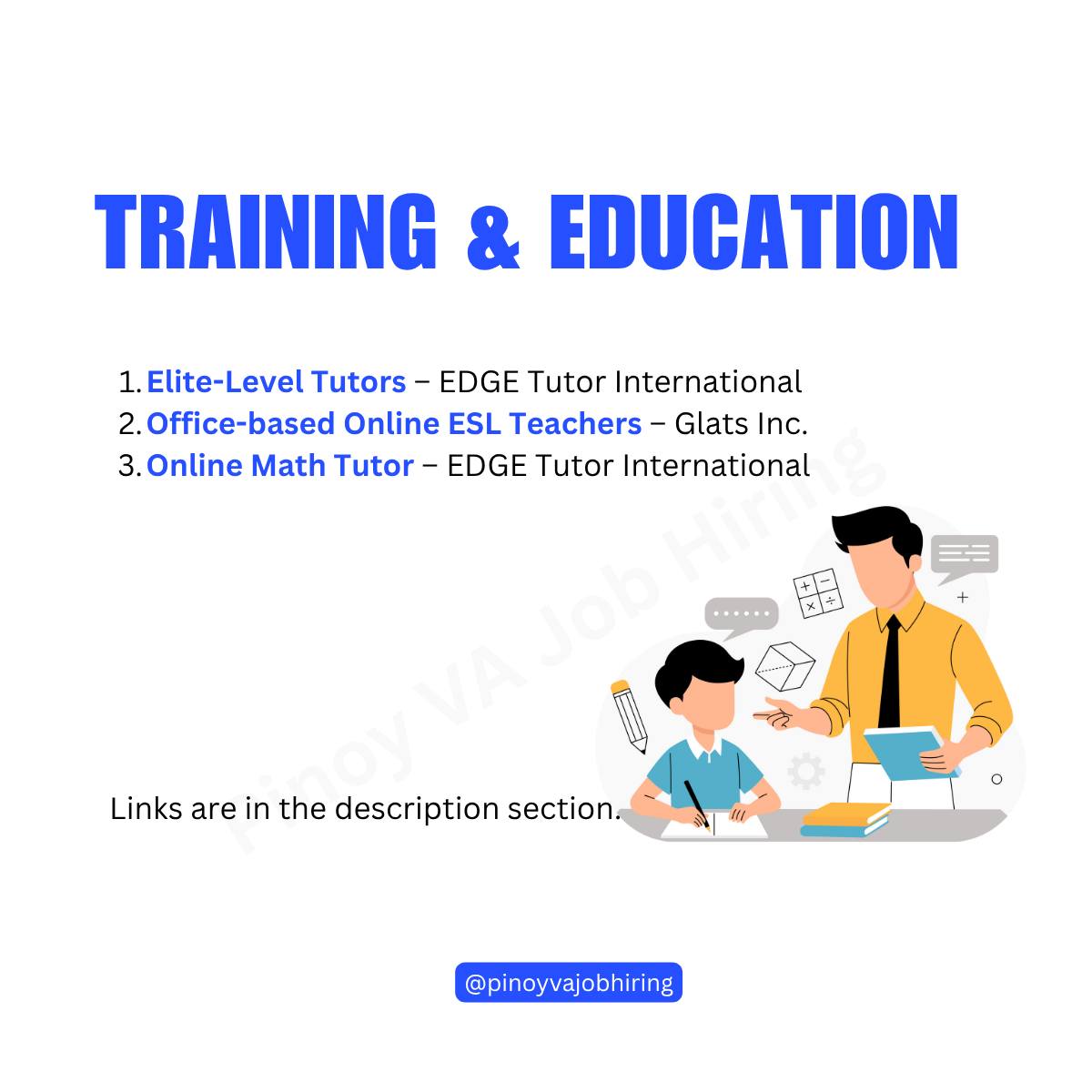 Pinoy - Training & Education Elite-Level Tutors – EDGE Tutor ...