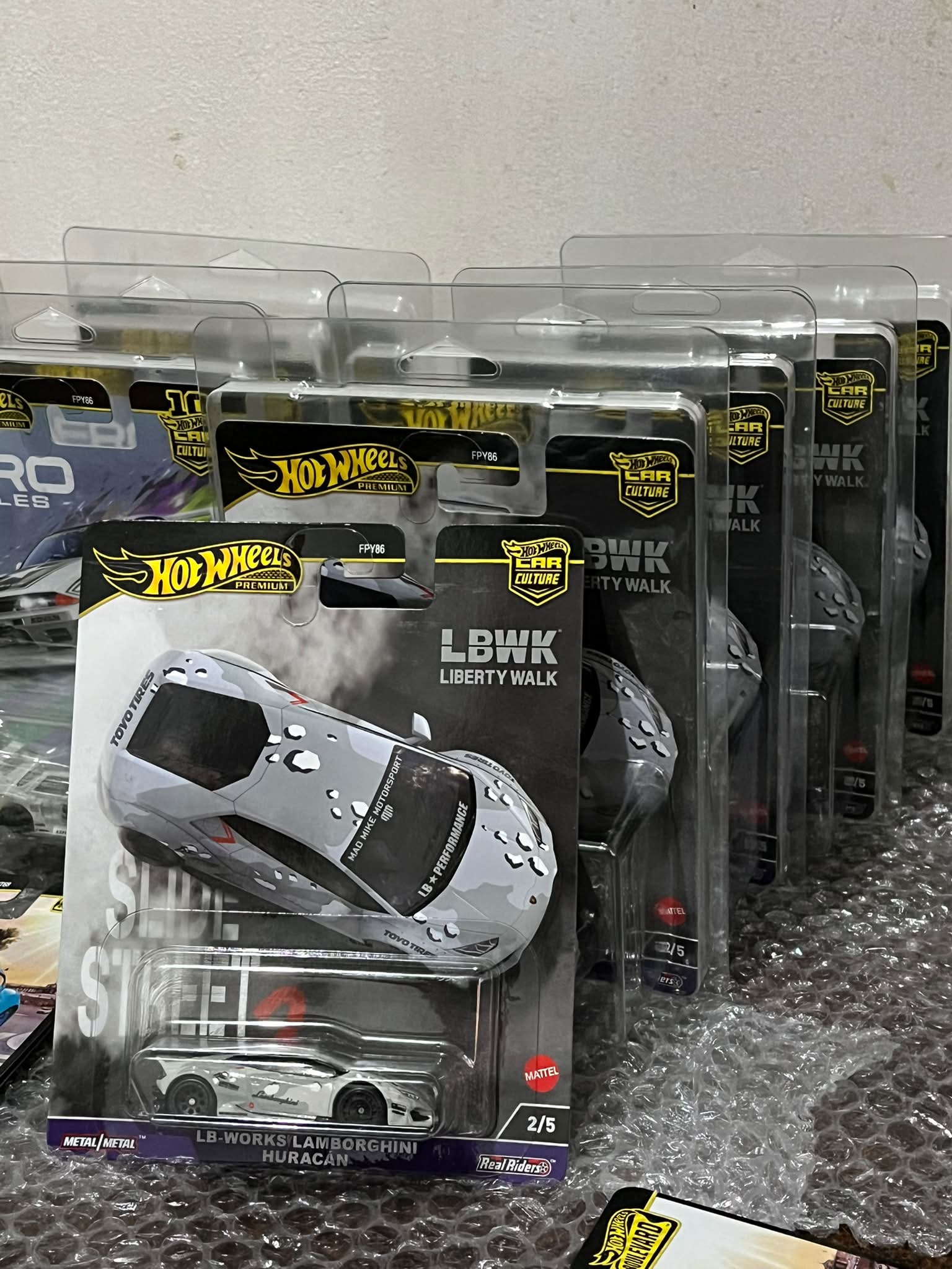 Hot Wheels Premium LBWK Lamborghini Huracan MadMike for sale in