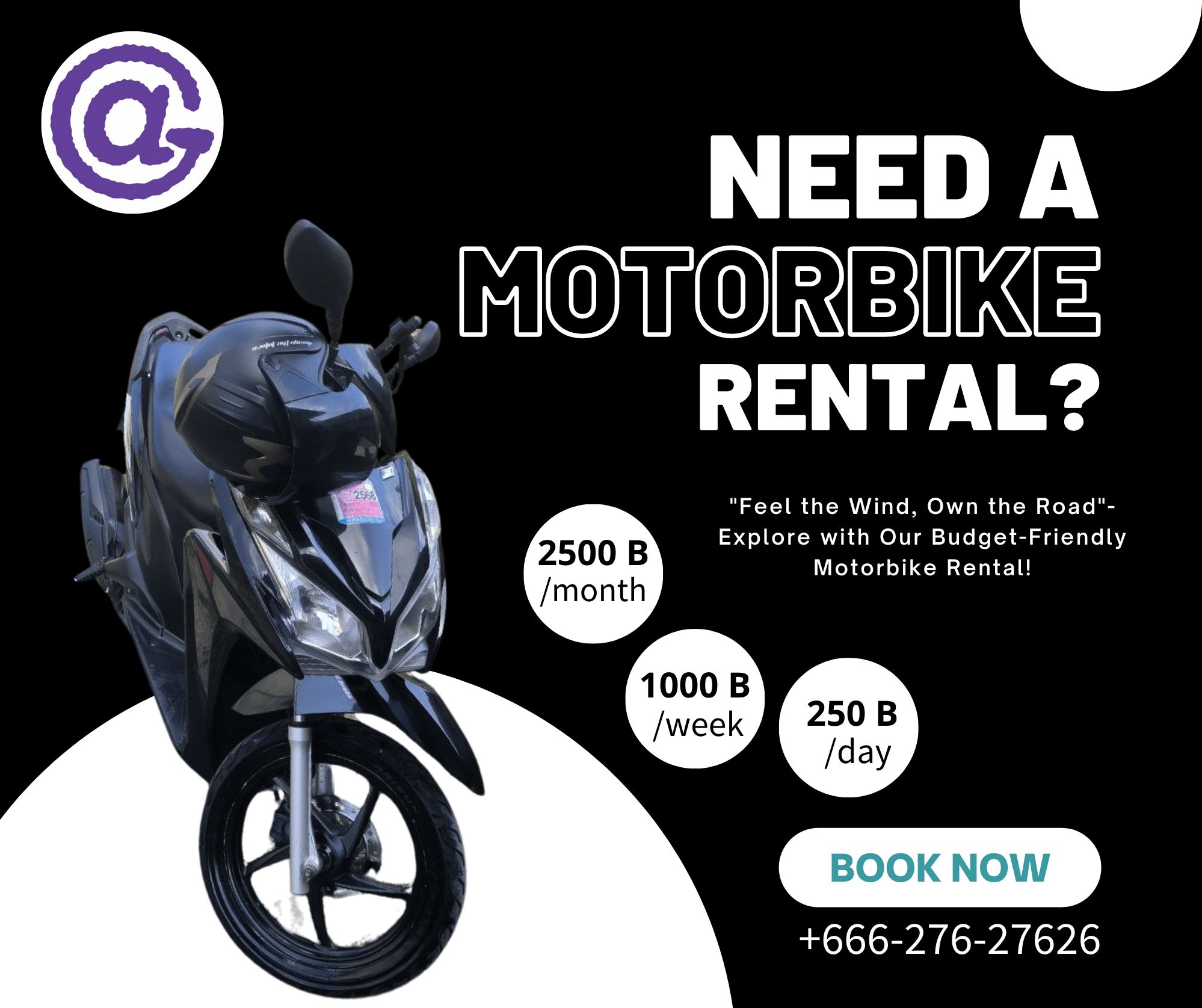 AG - Motorcycle Rental Service | Mae Sot