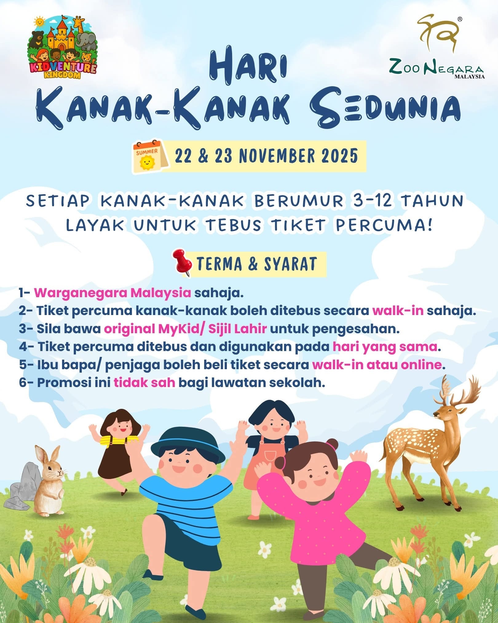 Asal - TIKET PERCUMA ZOO NEGARA Ada yang tertanya-tanya kenapa MRR2 ...