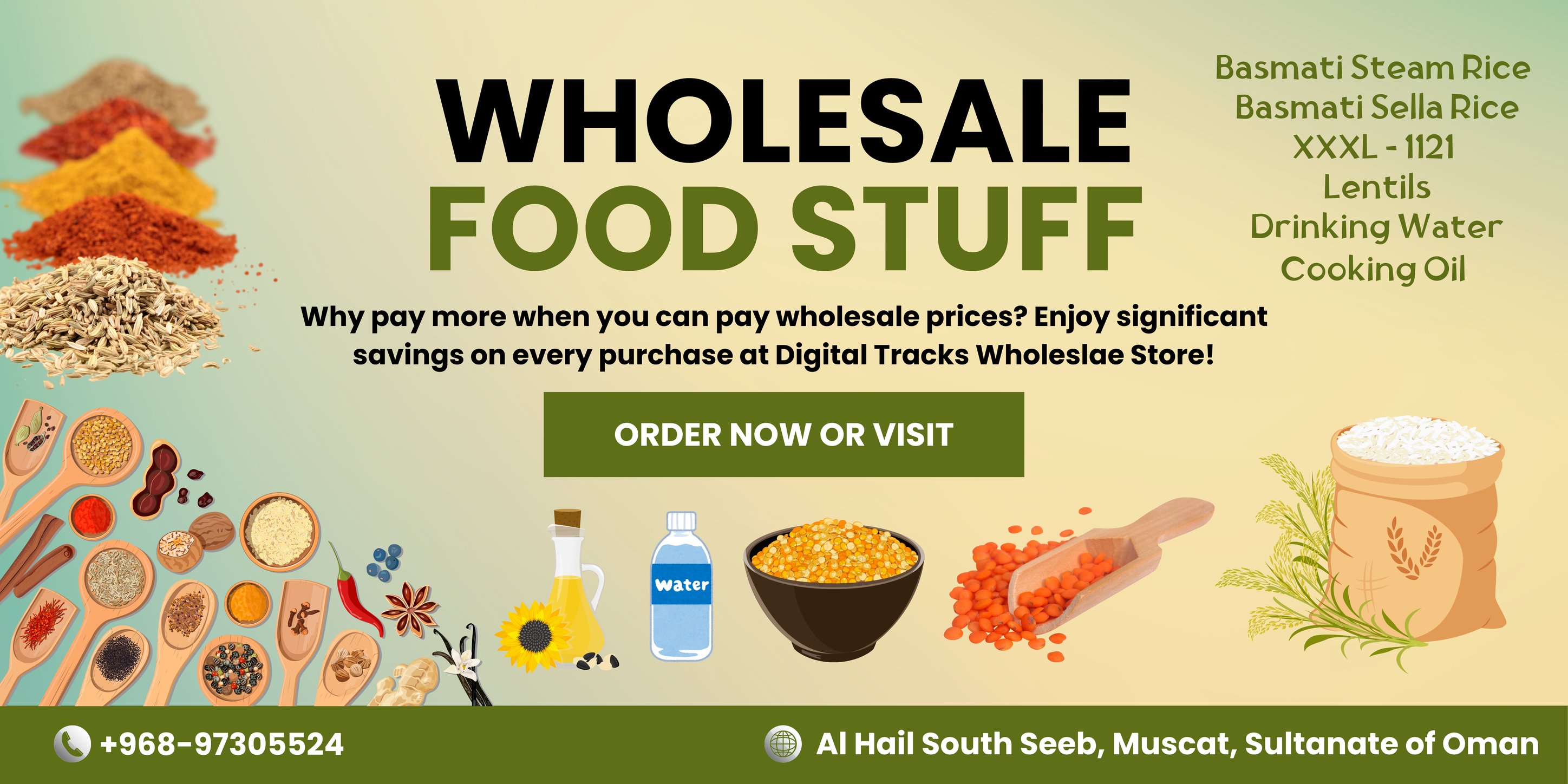 Wholesale Rice Oman | Muscat