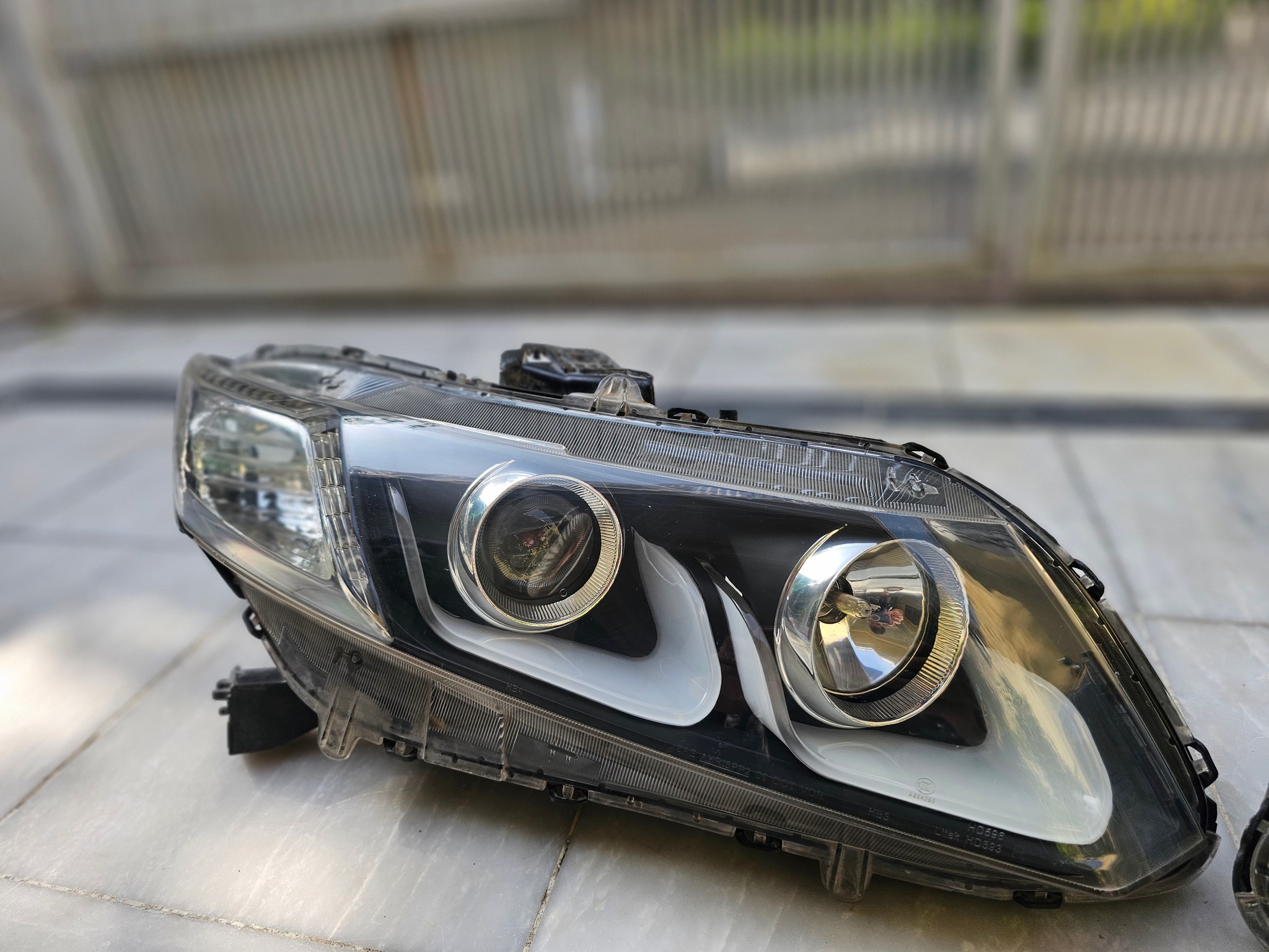 Halogen Projector Headlight Fit For Honda Civic 2016-2020 Driver Left Side
