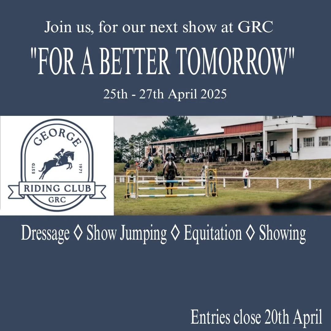 We are back! After the postponement... - George Riding Club | Facebook
