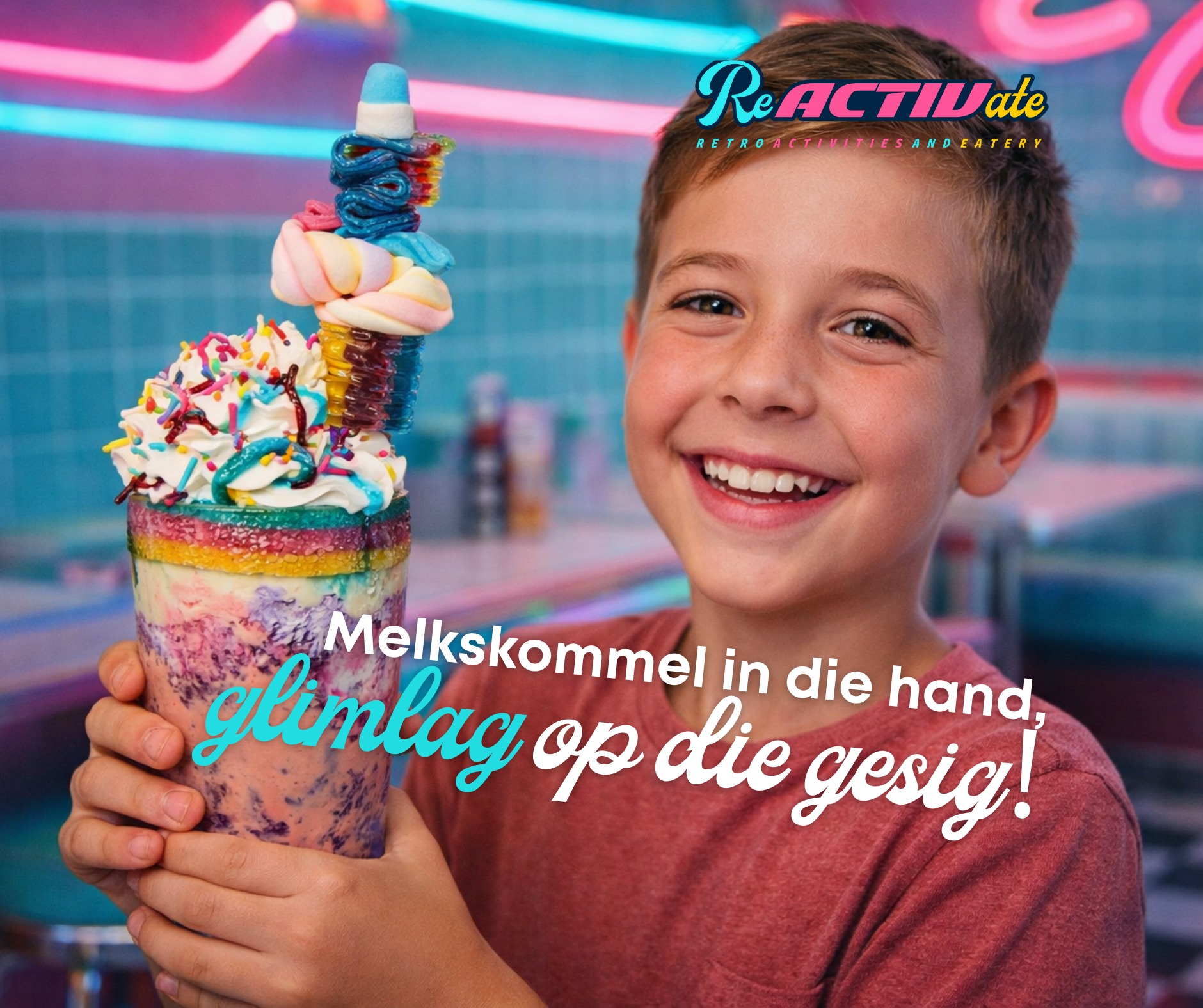 🥤😄 Melkskommel in... - ReActivate-Retro Activities & Eatery | Facebook