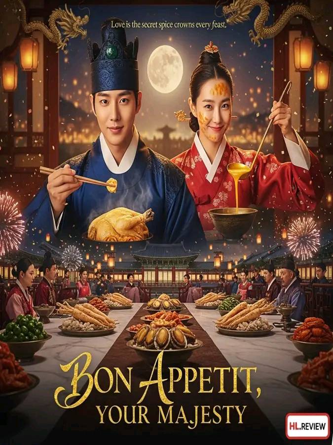 The couple visuals and food shots in tvN's new official poster for