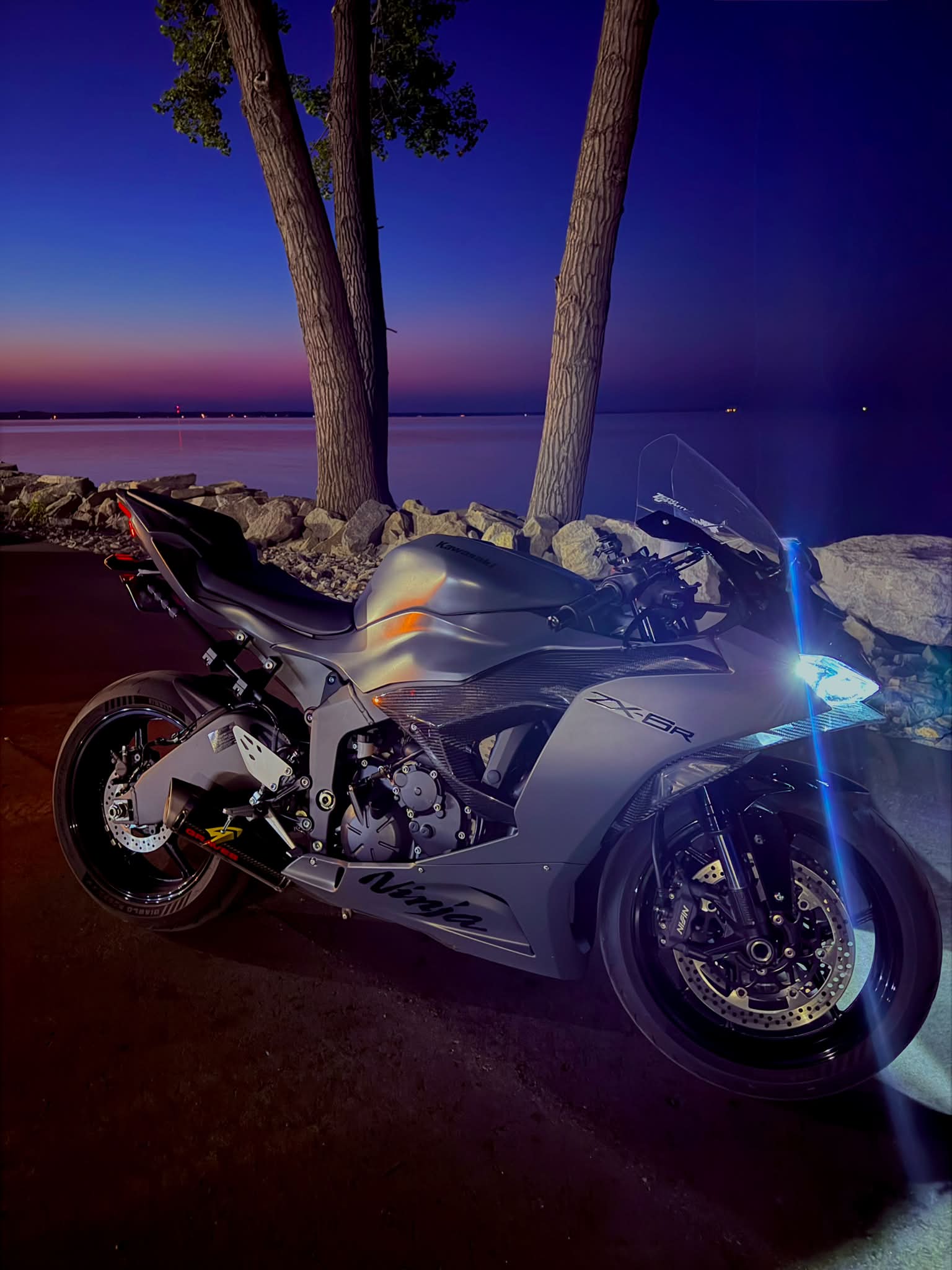 New rider introduction and 2025 Kawasaki ZX6R motorcycle