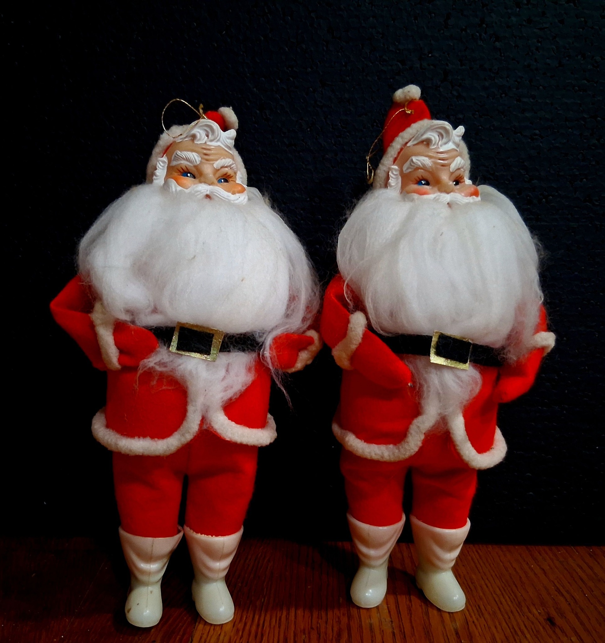 Vintage 1950s/1960s Japanese made wooden collapsible Christmas