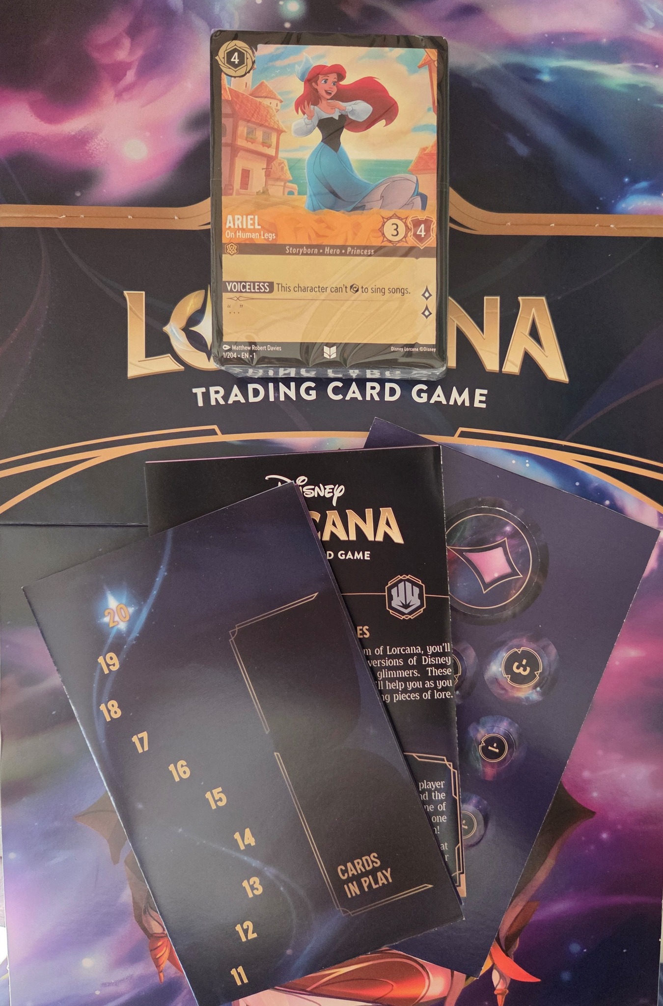 lorcana set 1 starter deck TCG: Whispers in the Well: Decks Welcome to Disney Lorcana Trading Card Game by Ravensburger lorcana starter deck set of