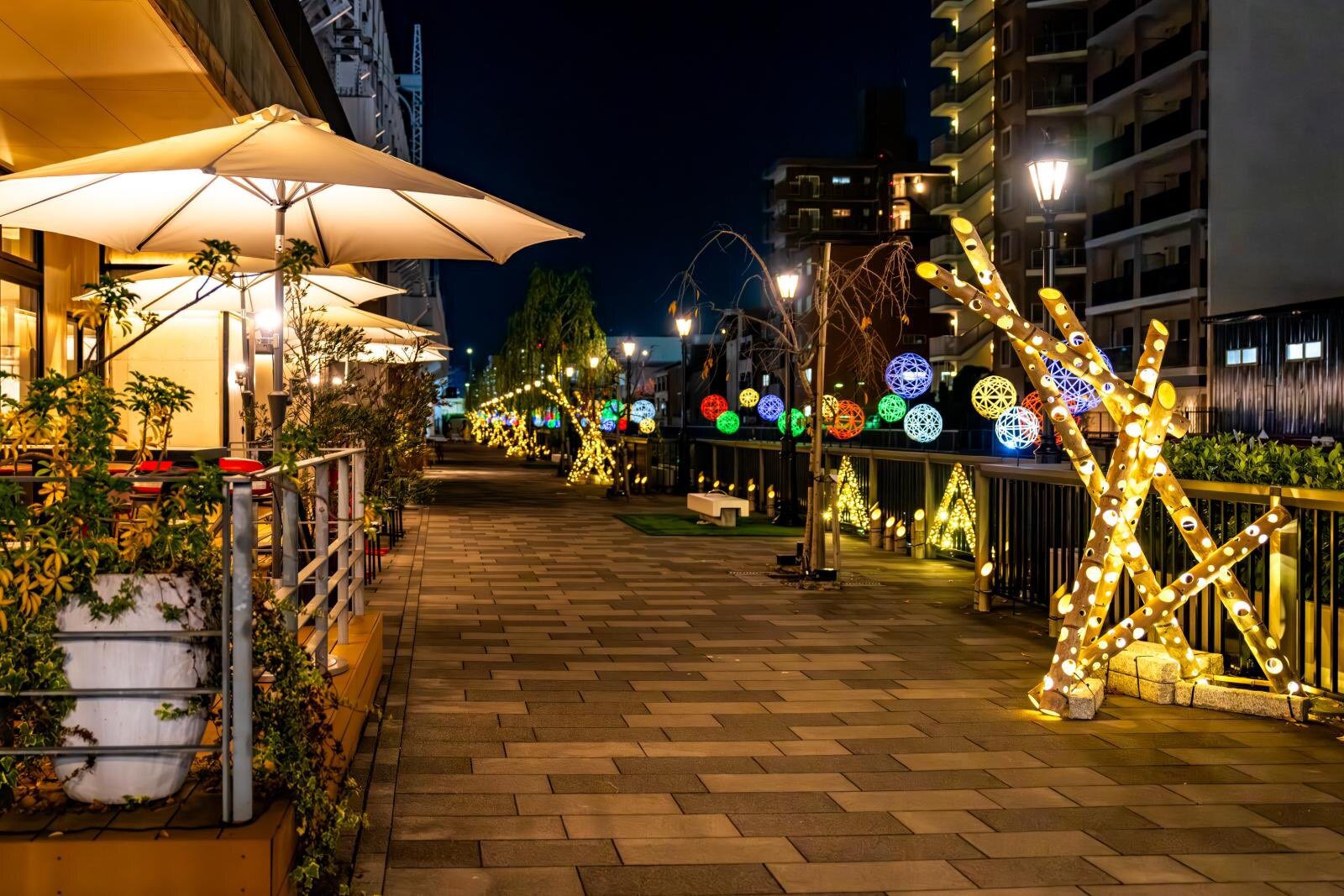ปักหมุดญี่ปุ่น - บริเวณ Tokyo Mizumachi และ Sumida River Walk ระหว่าง ...
