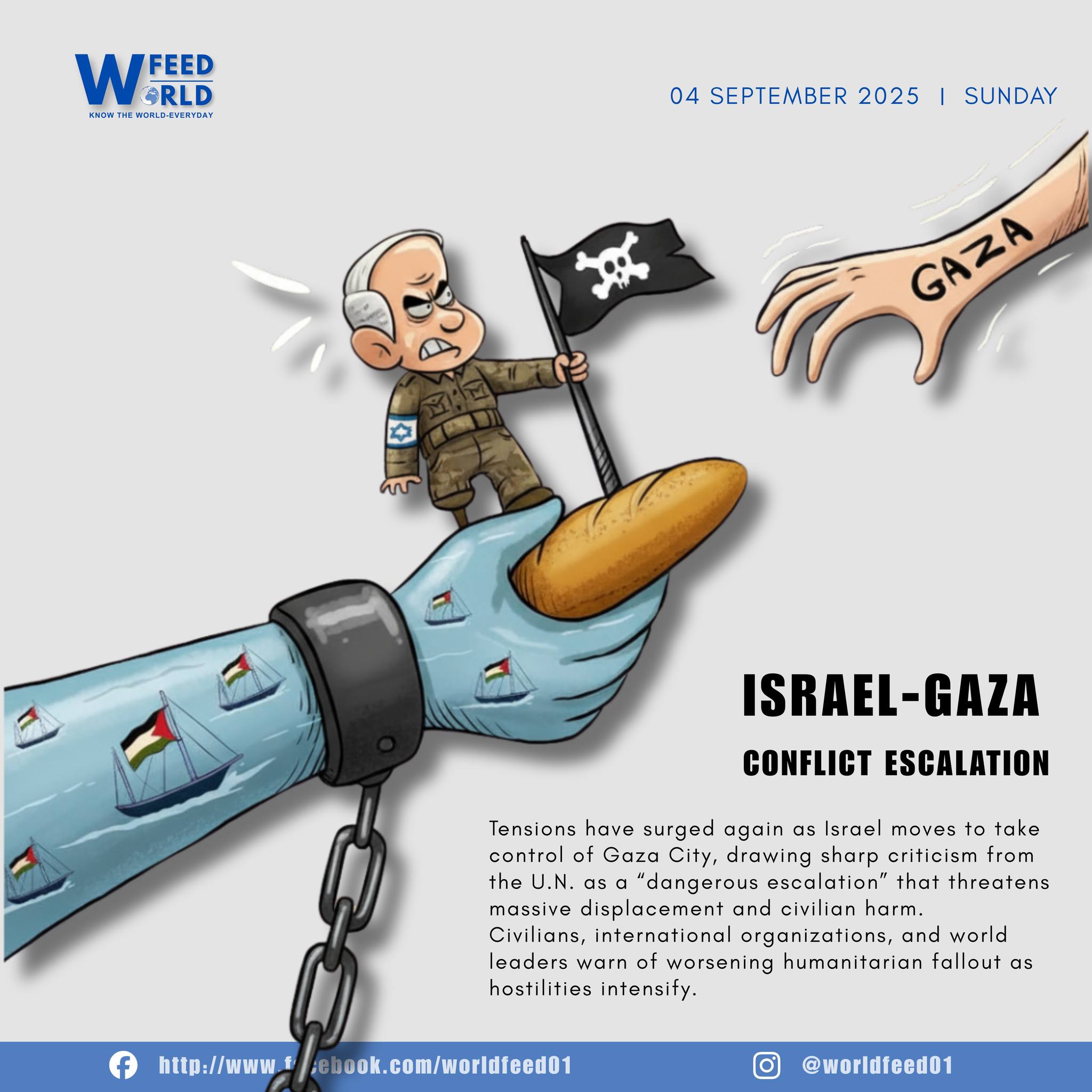 WORLD - Breaking Update — Conflict Escalation in Israel-Gaza Tensions ...