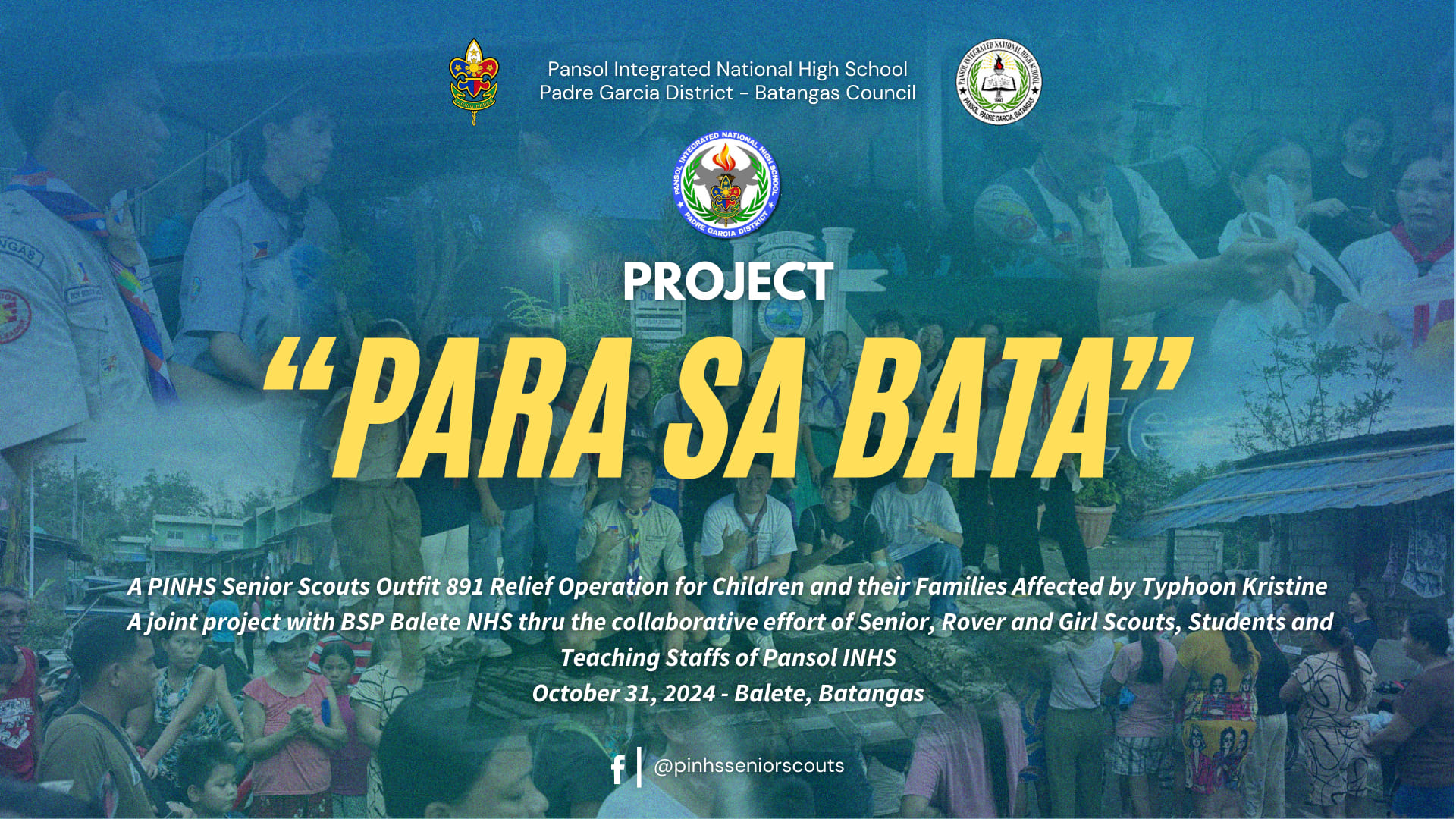 Scouts Community Involvement |... - PINHS Senior Scouts | Facebook