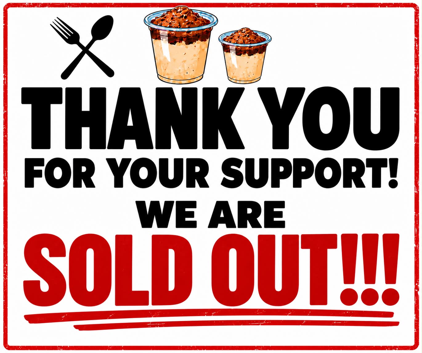 ♡SOLD OUT♡Thank you♡ We are officially SOLD OUT!!! ❤️ Thank you all so much for your