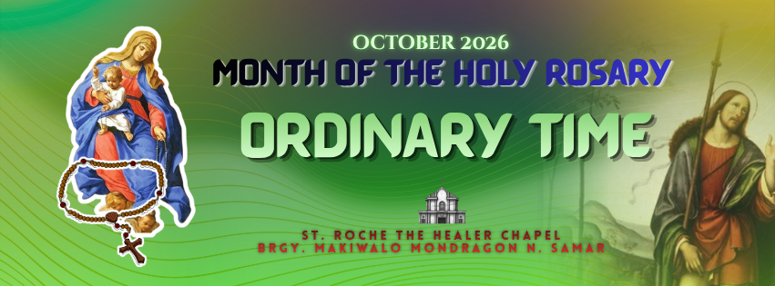 Makiwalo St. Roche The Healer - Ministry of Altar Servers | Mondragon