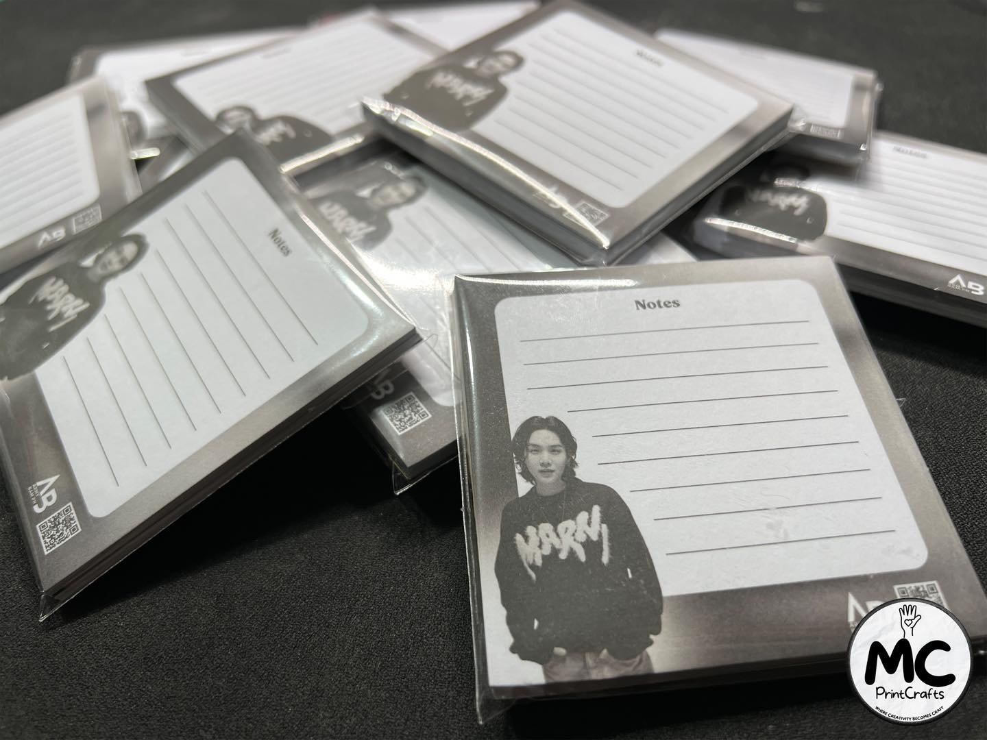 MC - Notepad 🗒️ -Personalized design -Available in 3x3 and A6 sizes ...