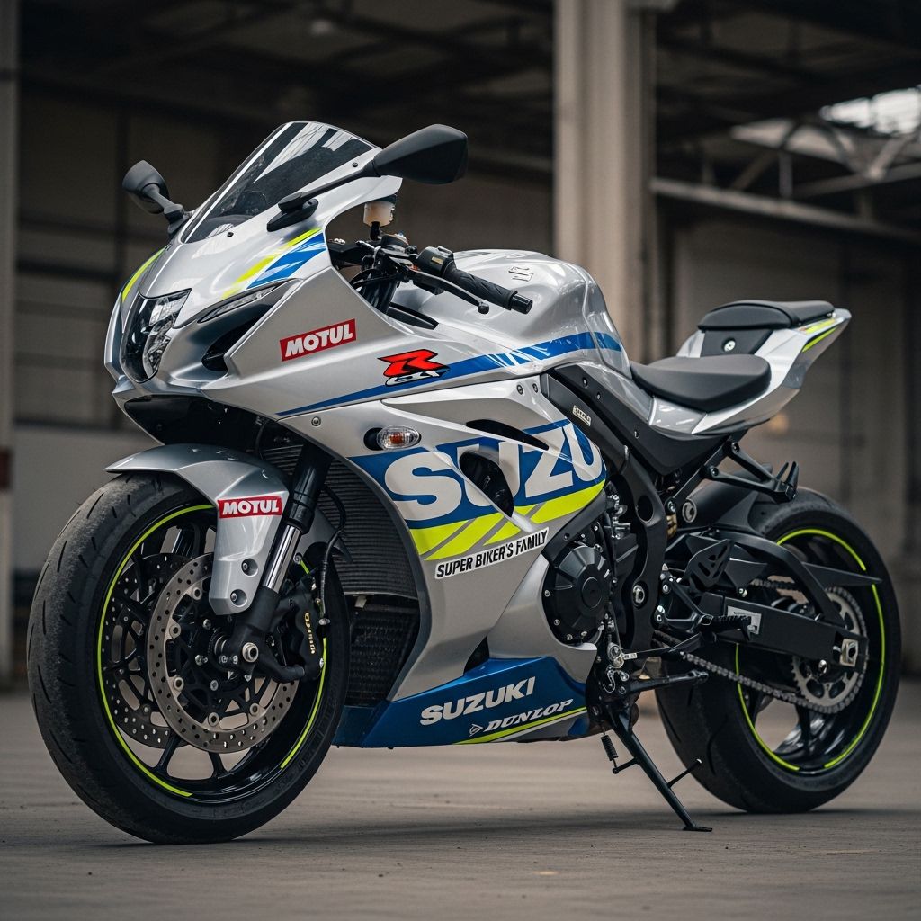 Suzuki GSX-R Really Beautiful And Powerful