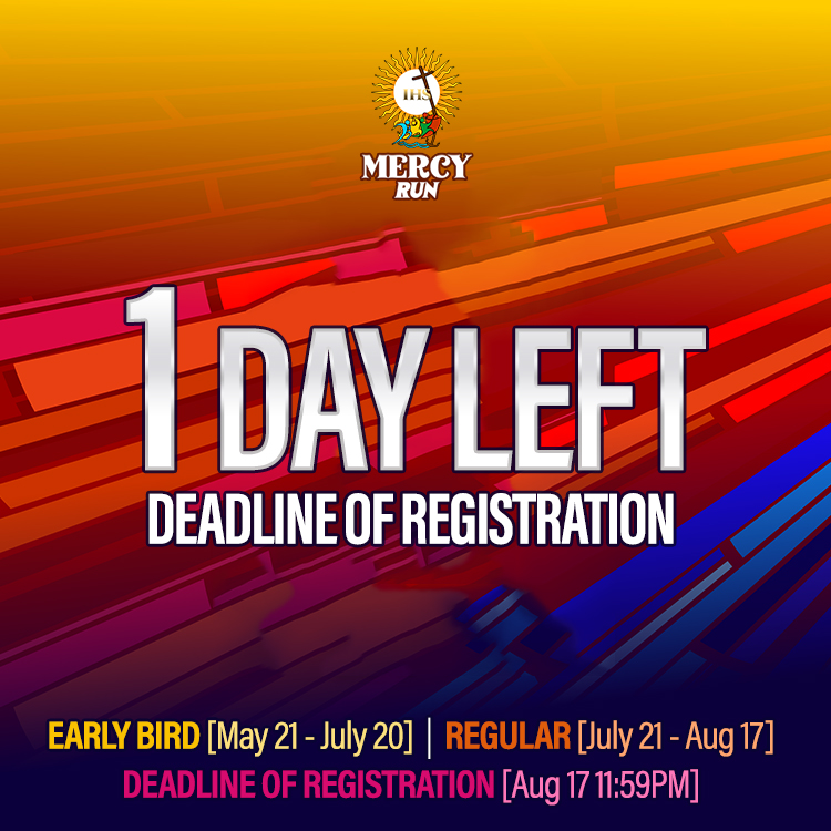 Mercy - ⏰ Time is running out! 🏃‍♀️ Only 1 DAY LEFT to sign up for ...
