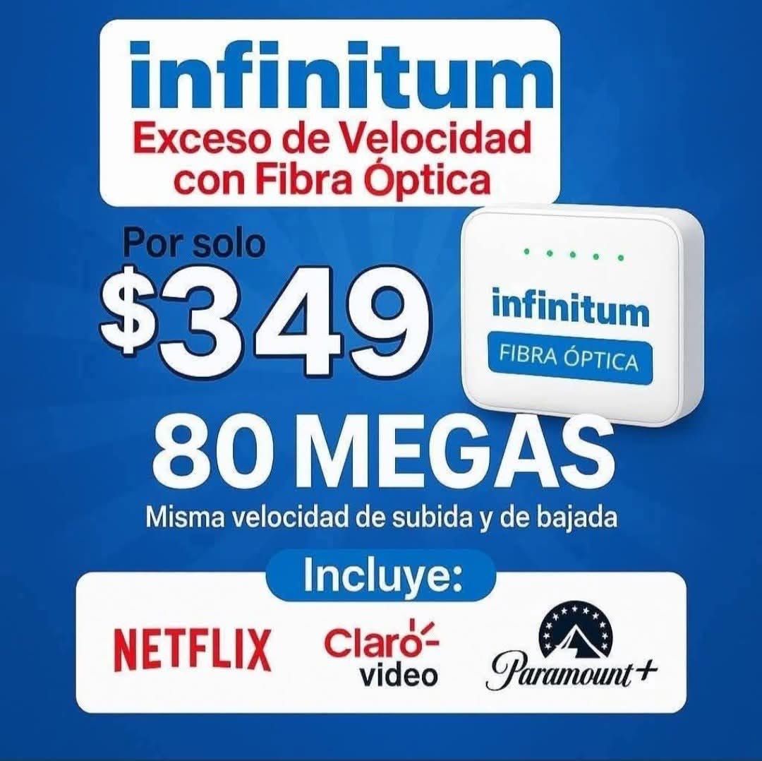 Contrataciones De Paquetes De Internet Infinitum | Teotihuacán
