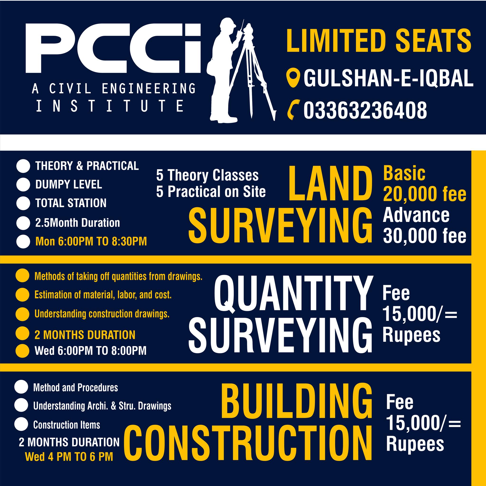 PCCi-Pakistan Civil Craft Engineering Institute