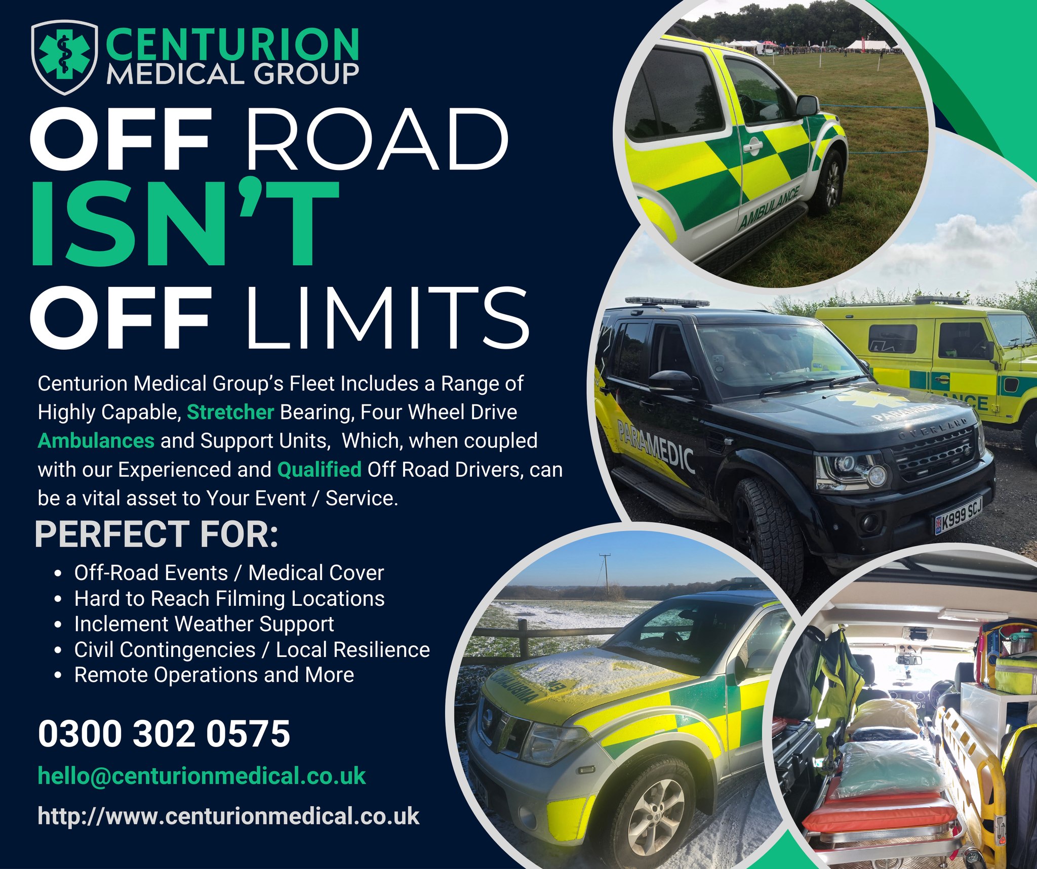 Centurion - *OFF ROAD isn't OFF LIMITS* Especially when you've got the ...