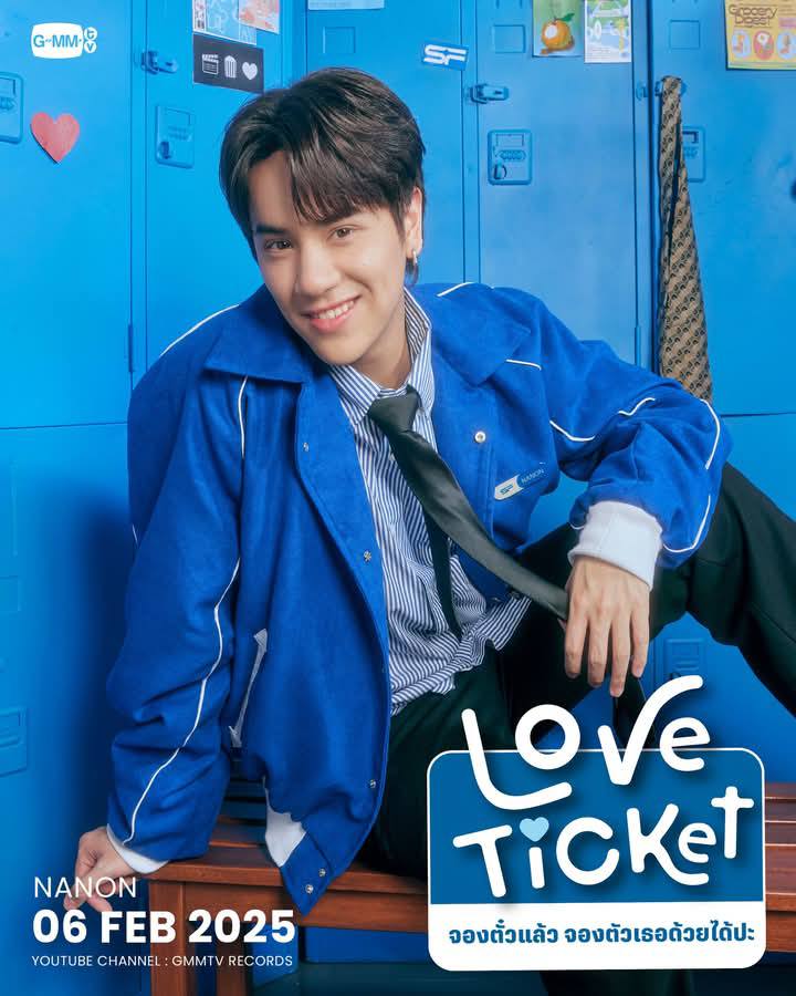 LOVE TICKET) 🍿❤ TAY, NANON, GEMINI, FOURTH POSTER 01 RELEASE ON