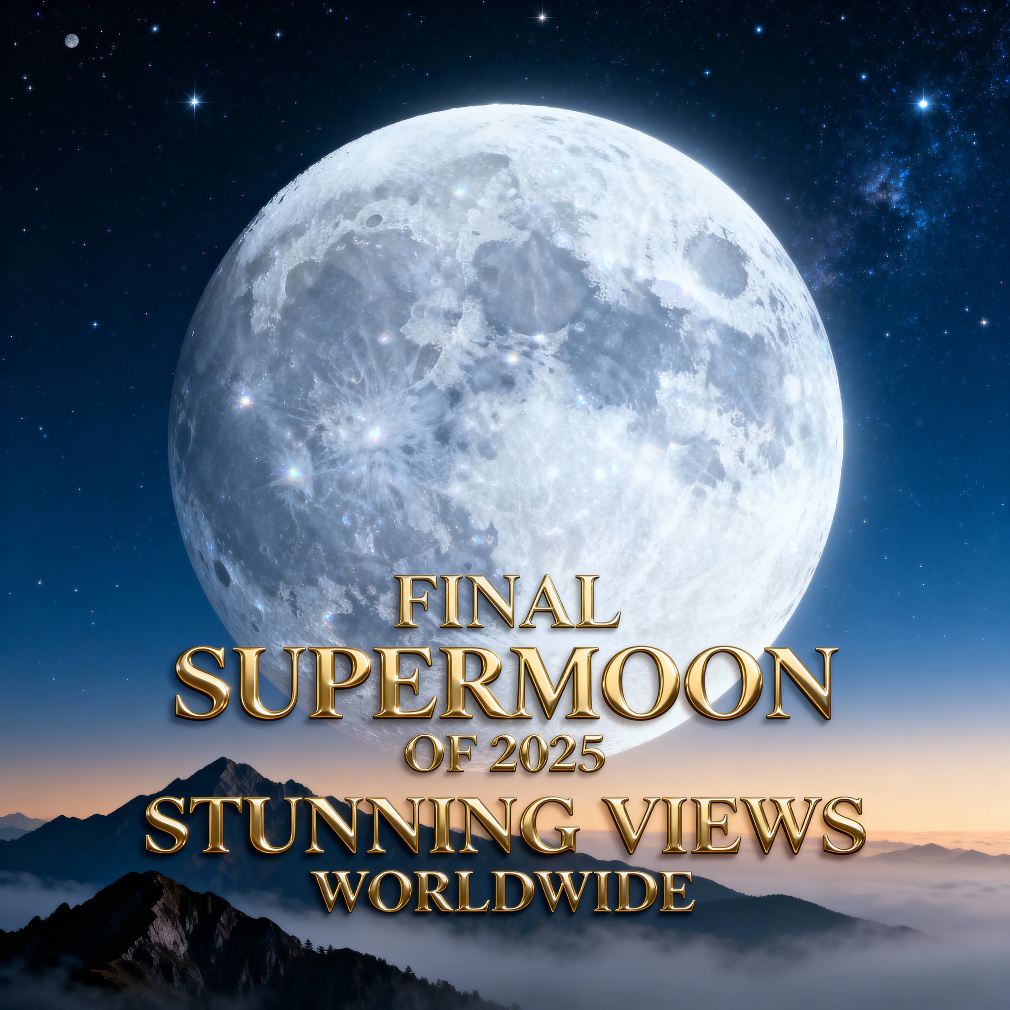 The Celestial - 🌕 Final Supermoon of 2025 Brings Stunning Views ...