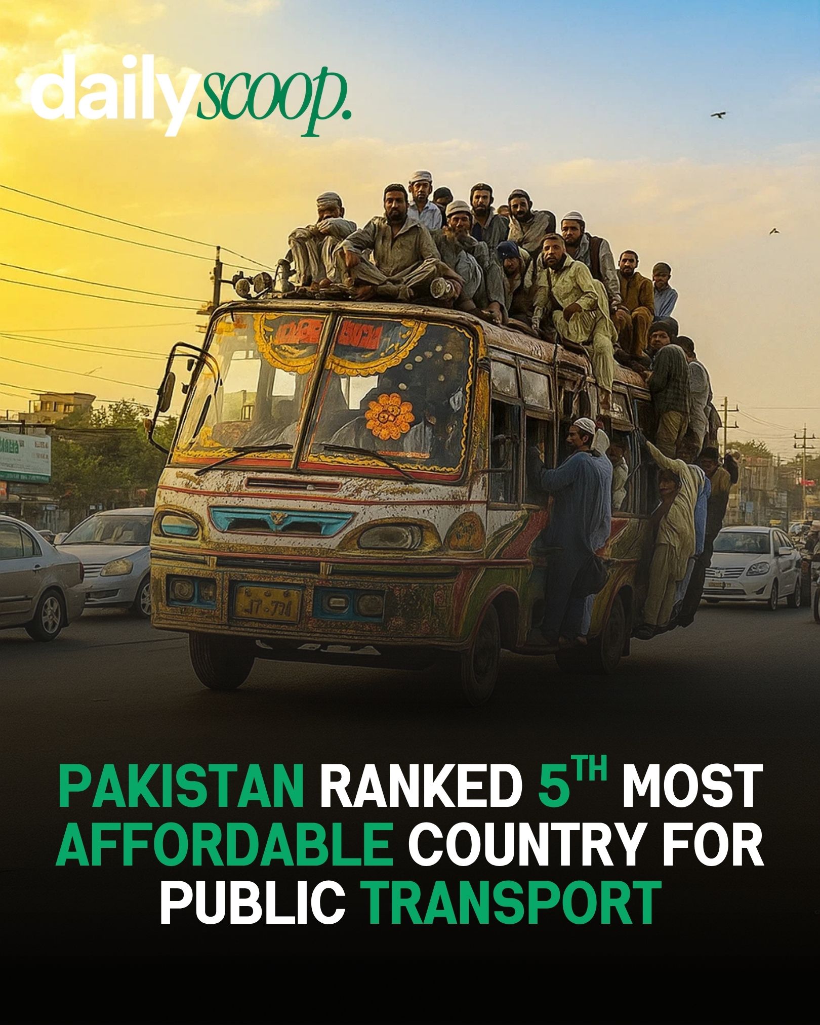 Daily - Pakistan Ranked 5th Most Affordable Country for Public ...