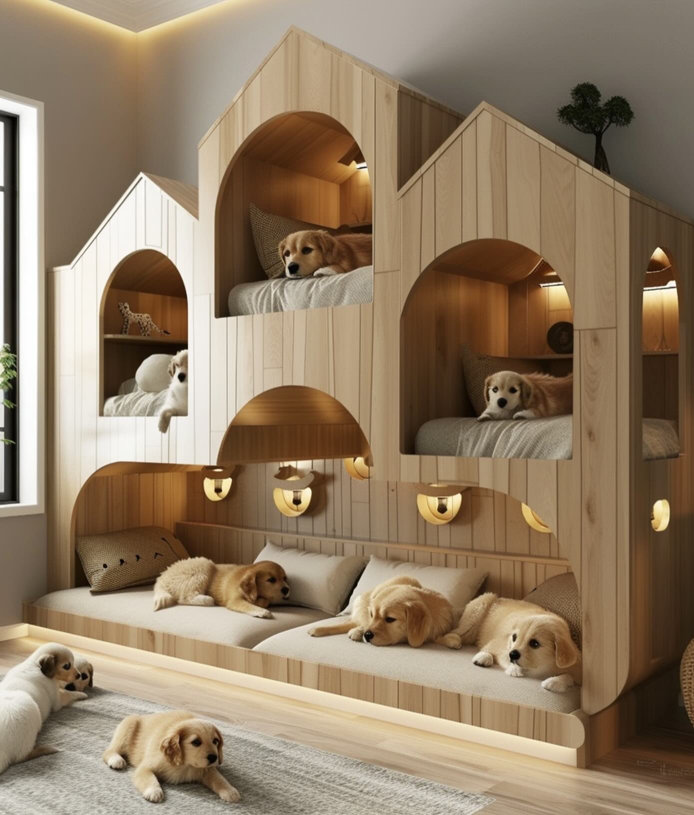 Design Idea Hub - Bunk beds for puppies 🐶 📌 By...