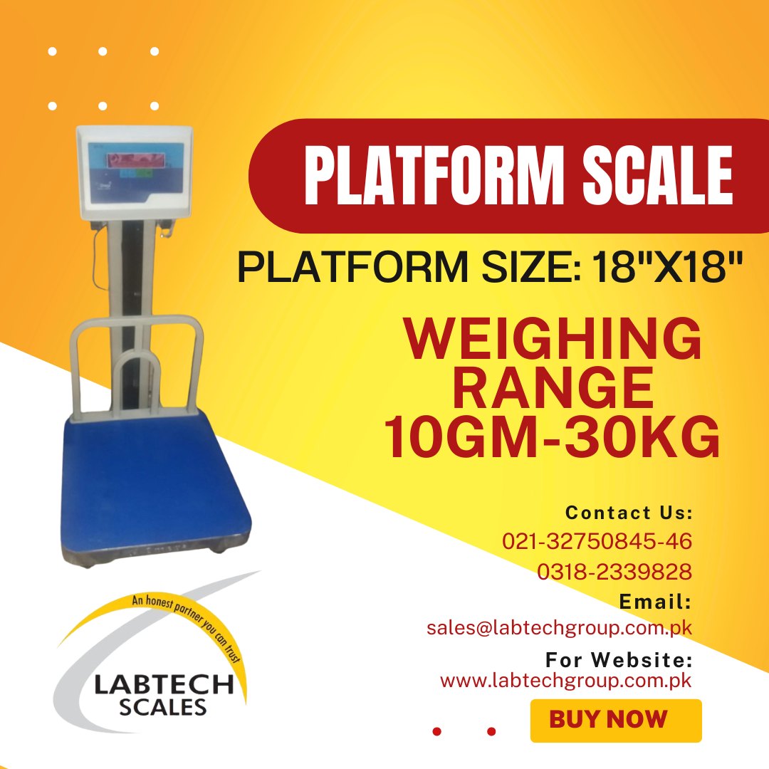 Labtech - PLATFORM BALANCE 10GM-30KG: (AFD) Labtech Scale deals in all ...
