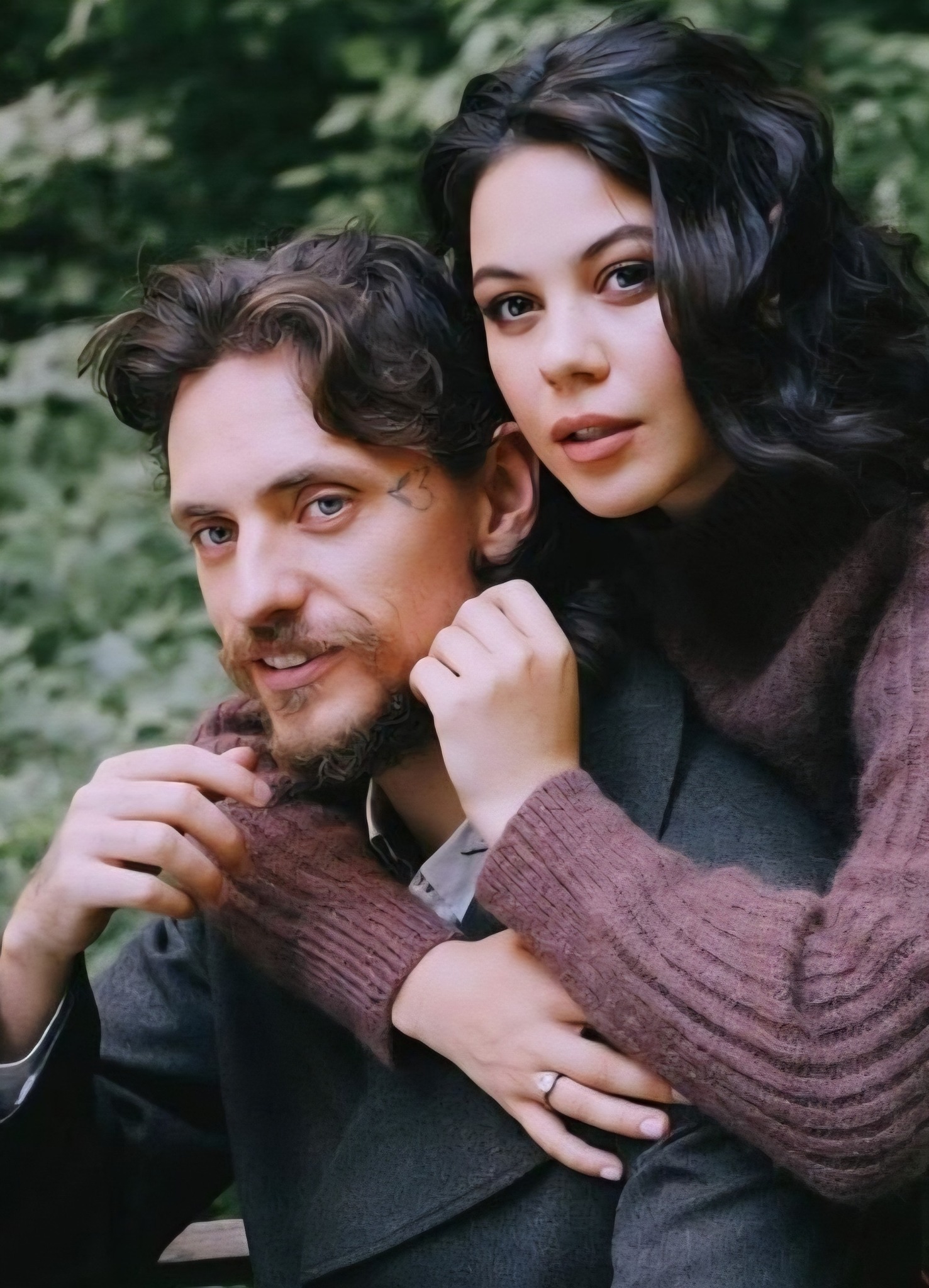 Serguei Polunin and wife Elena Elinykh