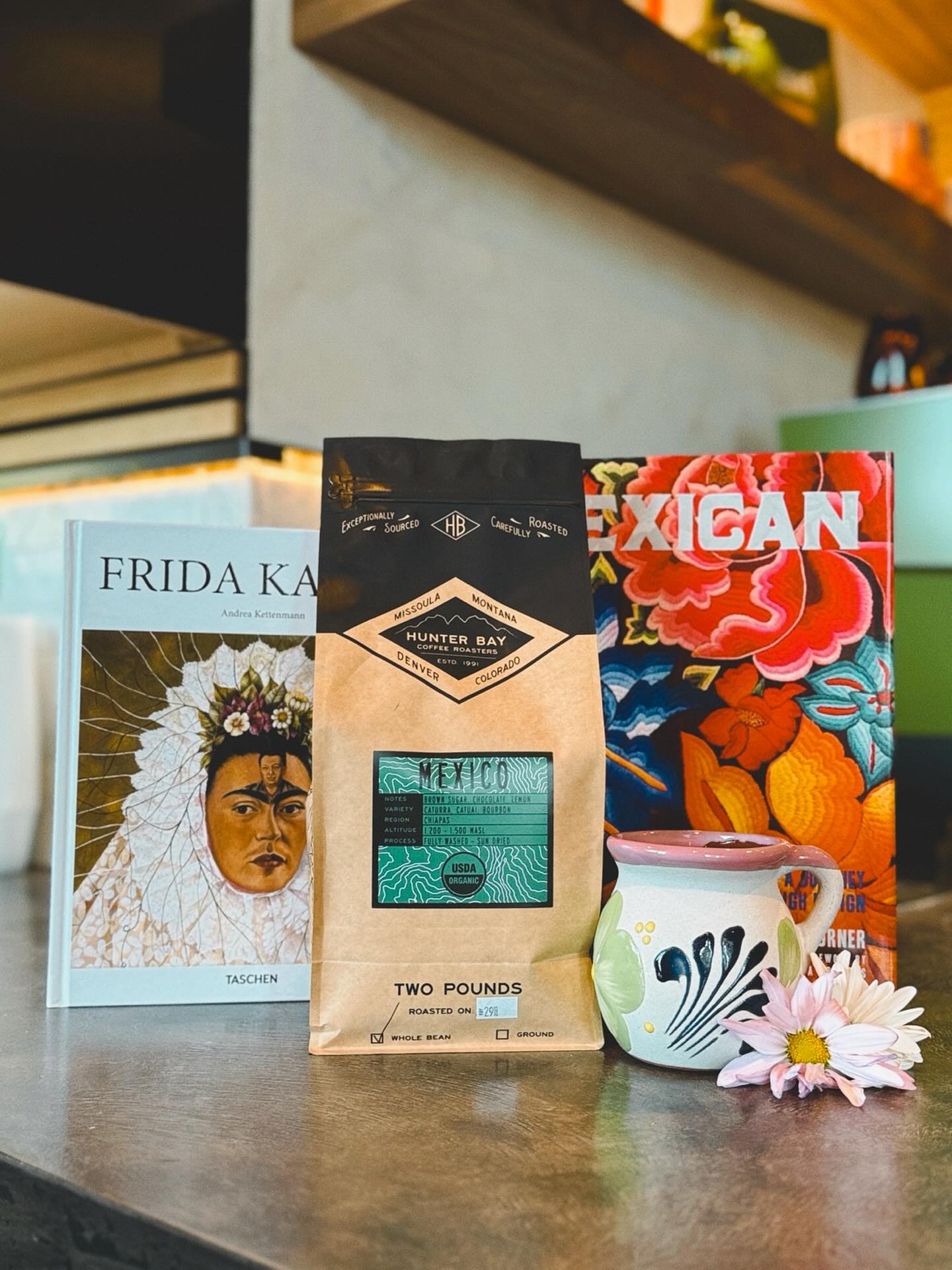 A roasted coffee that exalts the natural richness of the high